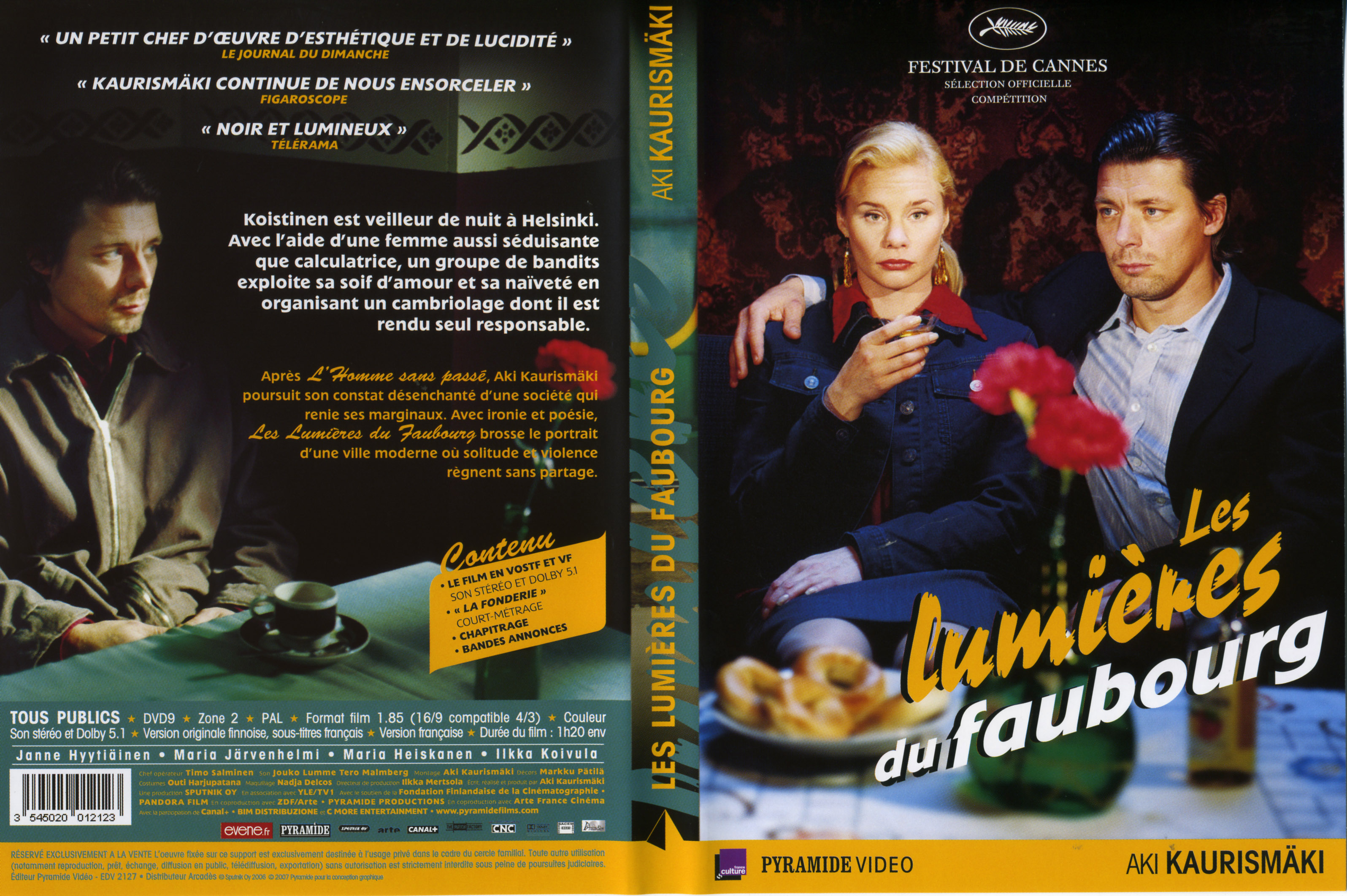 Jaquette DVD Les Lumires du faubourg