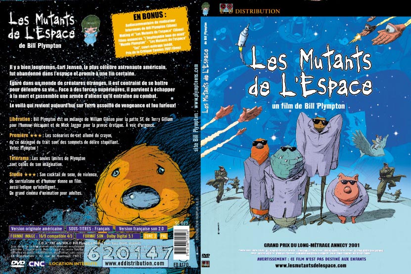 Jaquette DVD Les Mutants de l