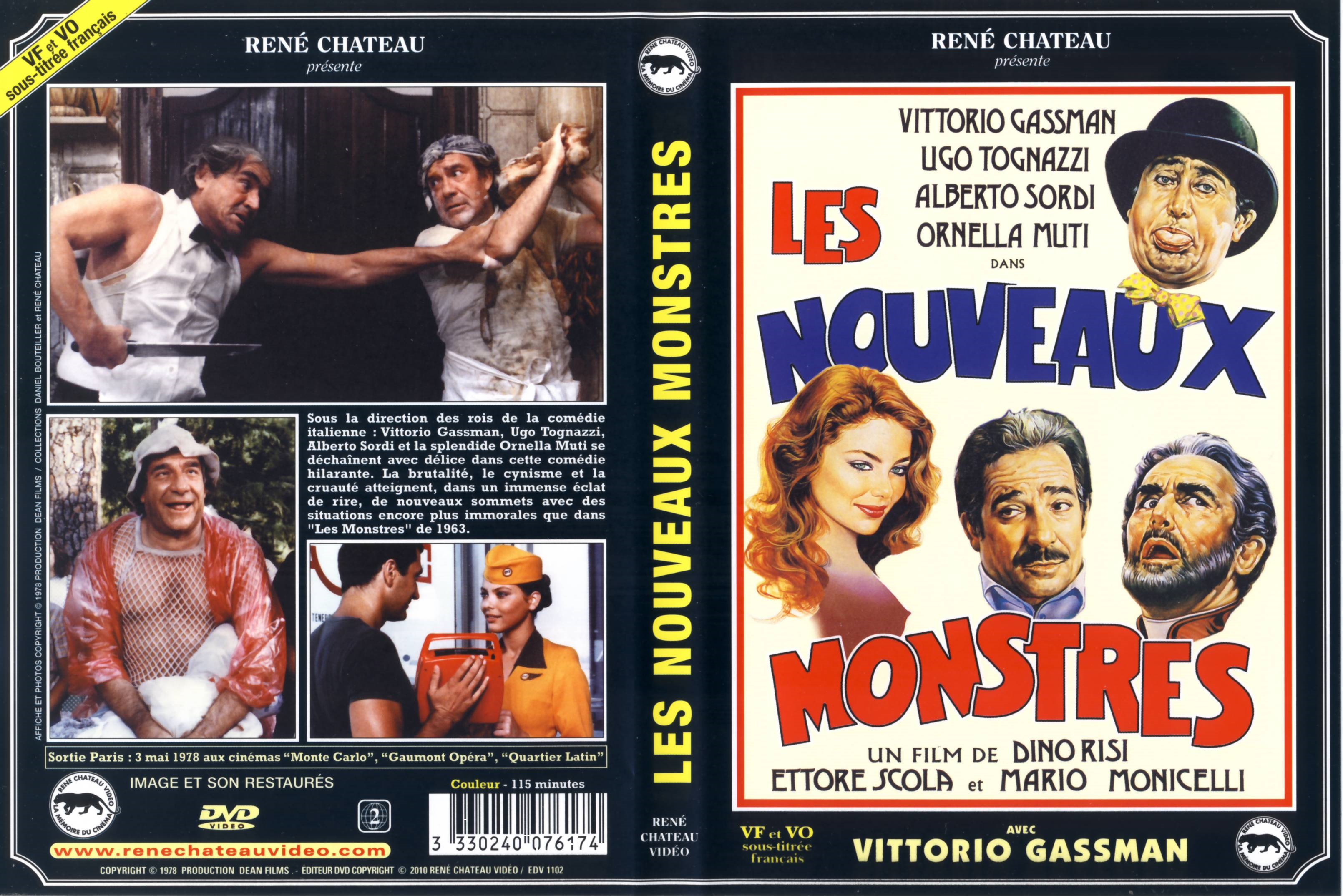 Jaquette DVD Les Nouveaux Monstres