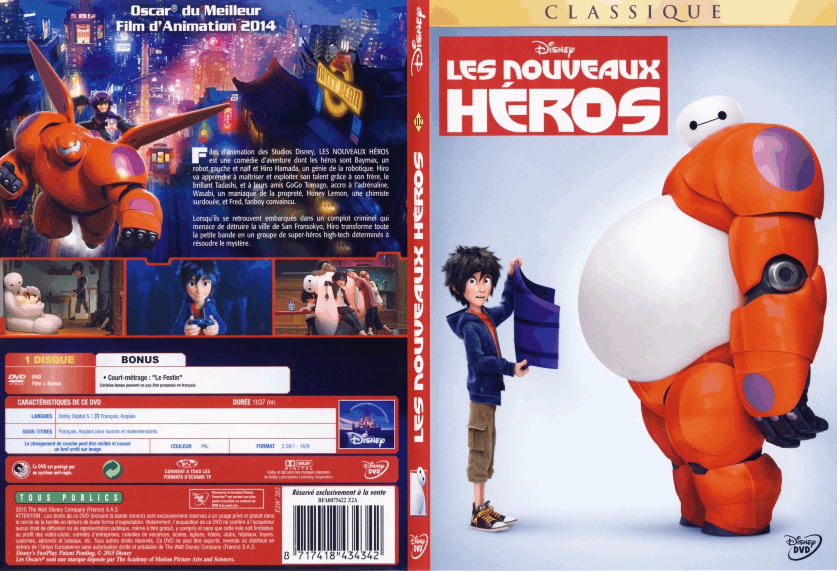Jaquette DVD Les Nouveaux heros - SLIM
