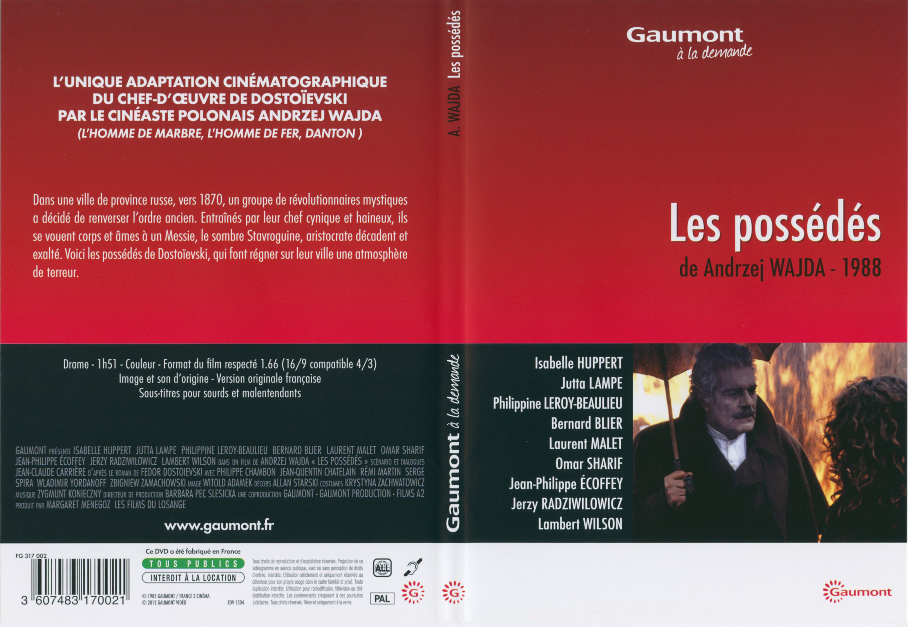Jaquette DVD Les Possds