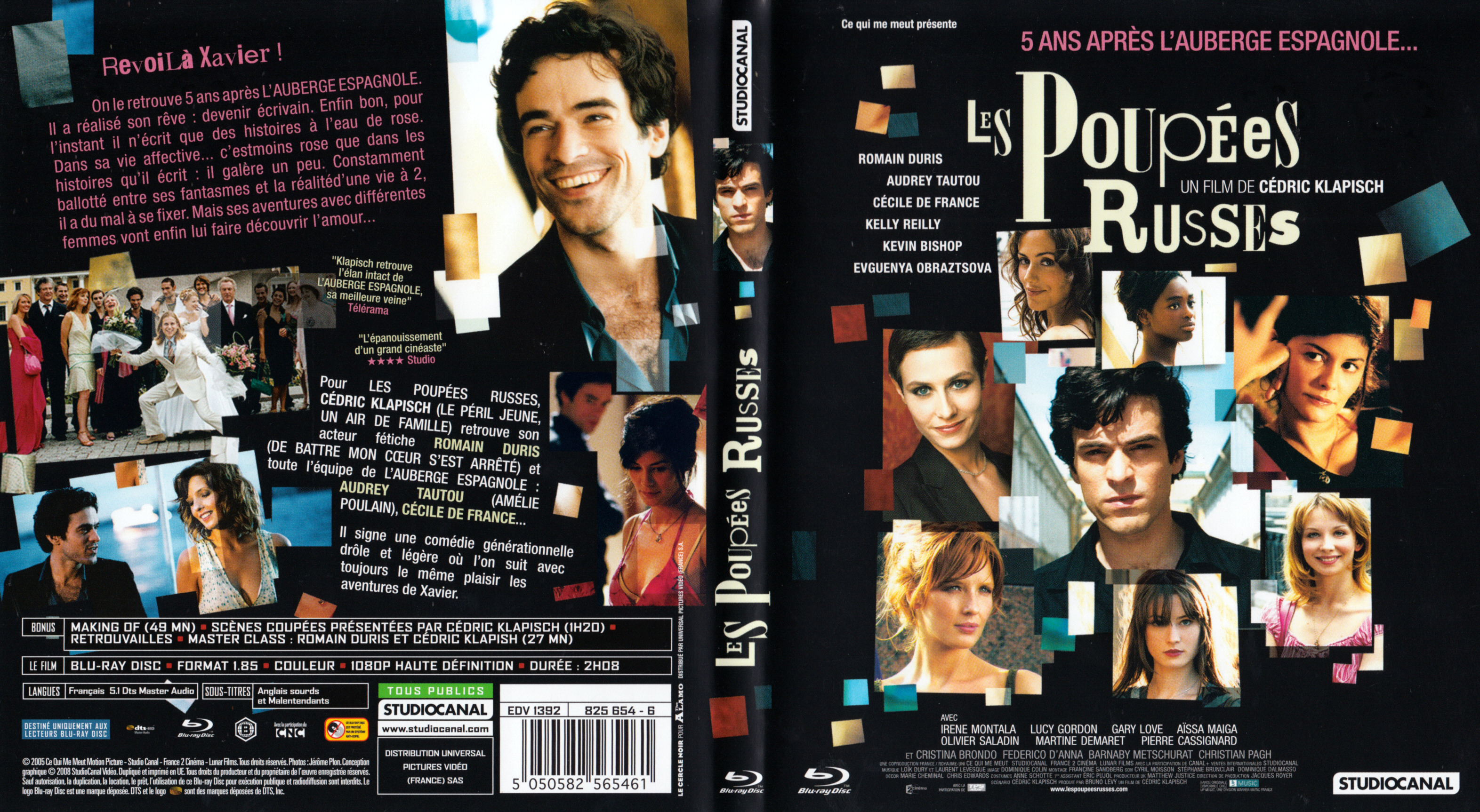 Jaquette DVD Les Poupes russes (BLU-RAY)