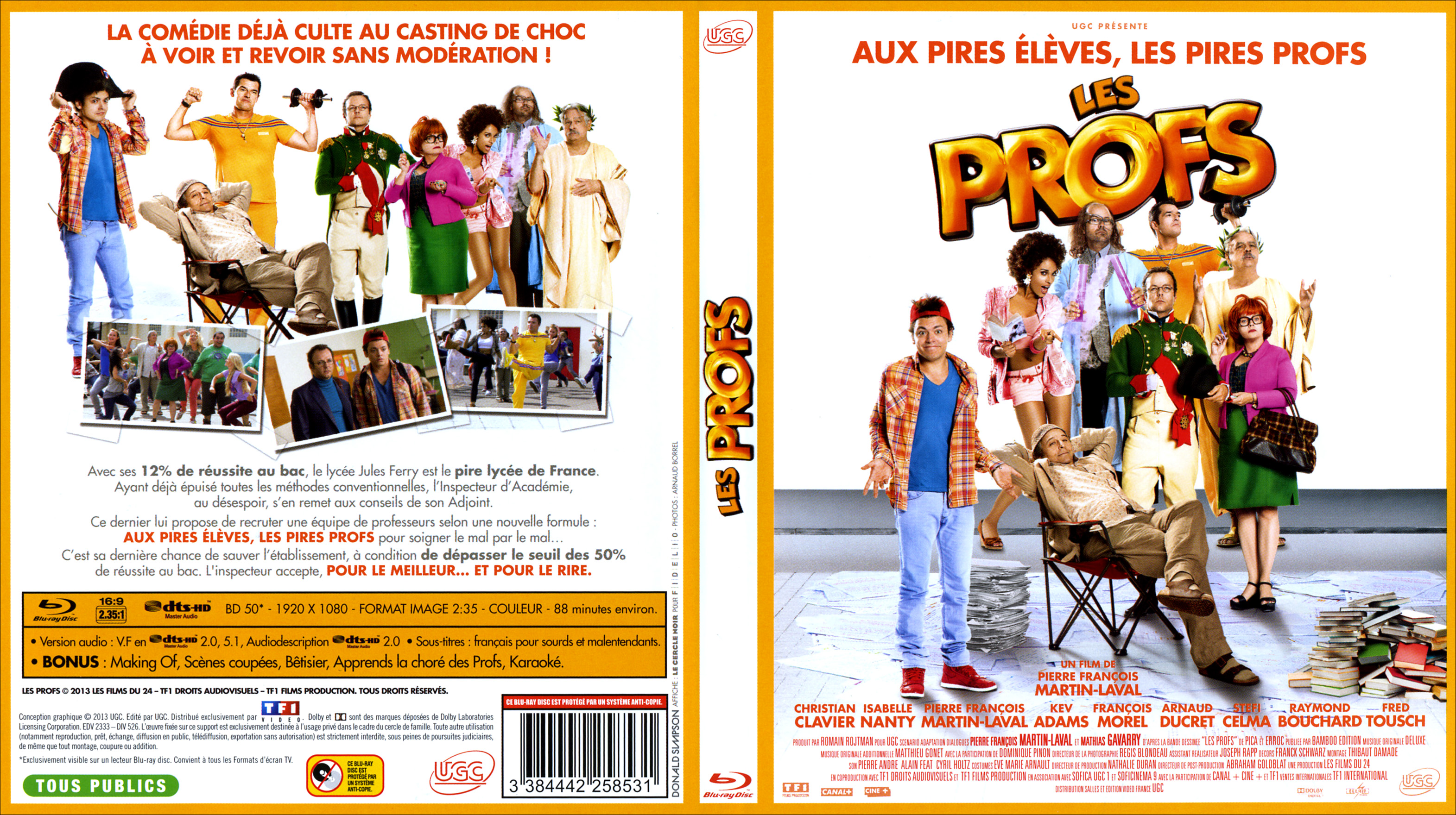 Jaquette DVD Les Profs (BLU-RAY)