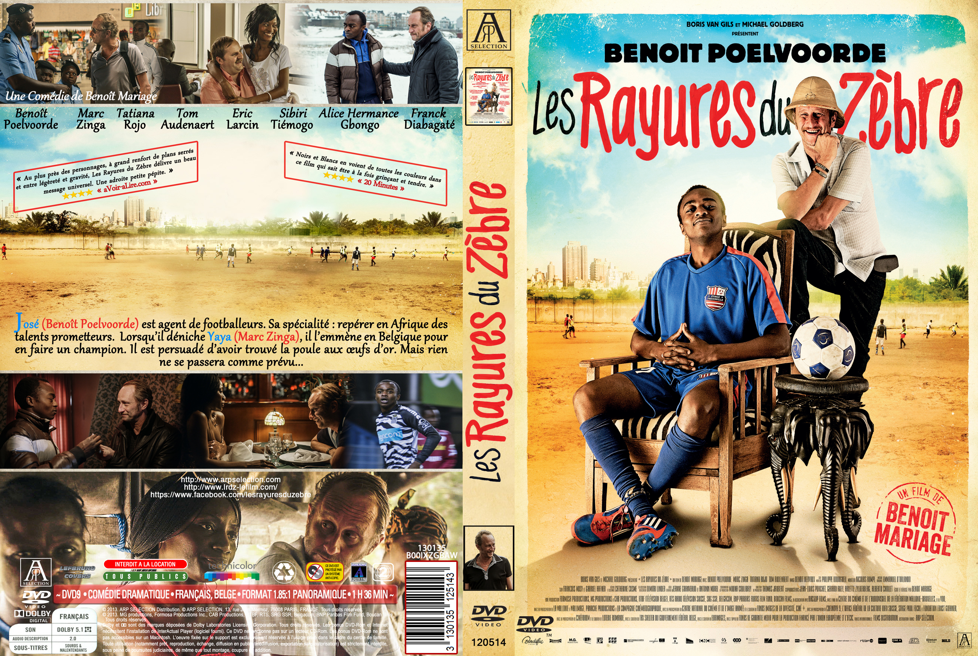 Jaquette DVD Les Rayures du Zbre custom