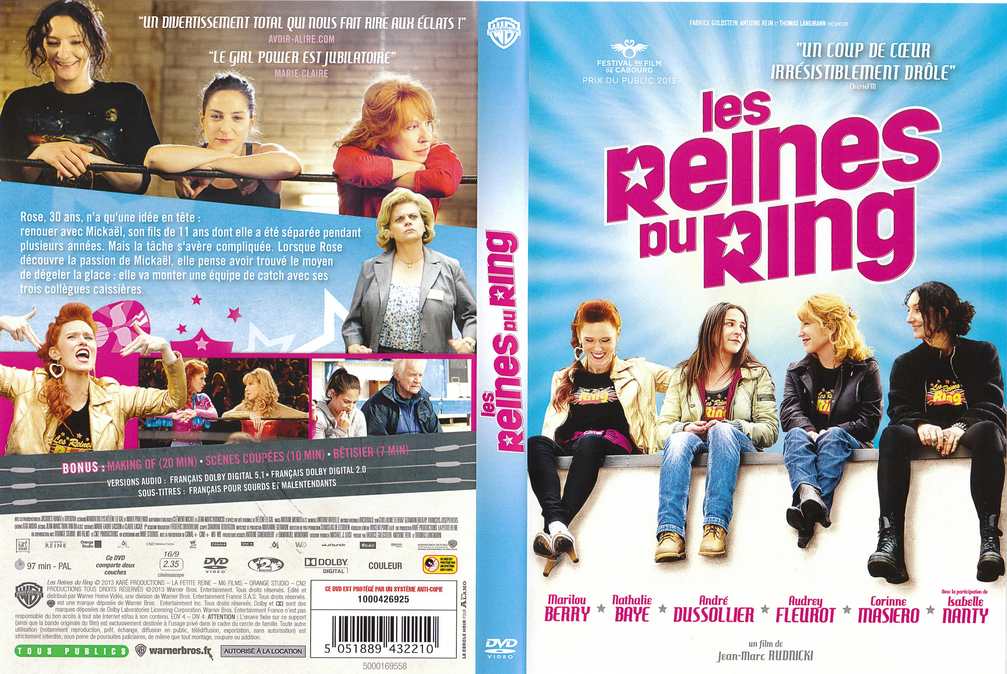 Jaquette DVD Les Reines du Ring