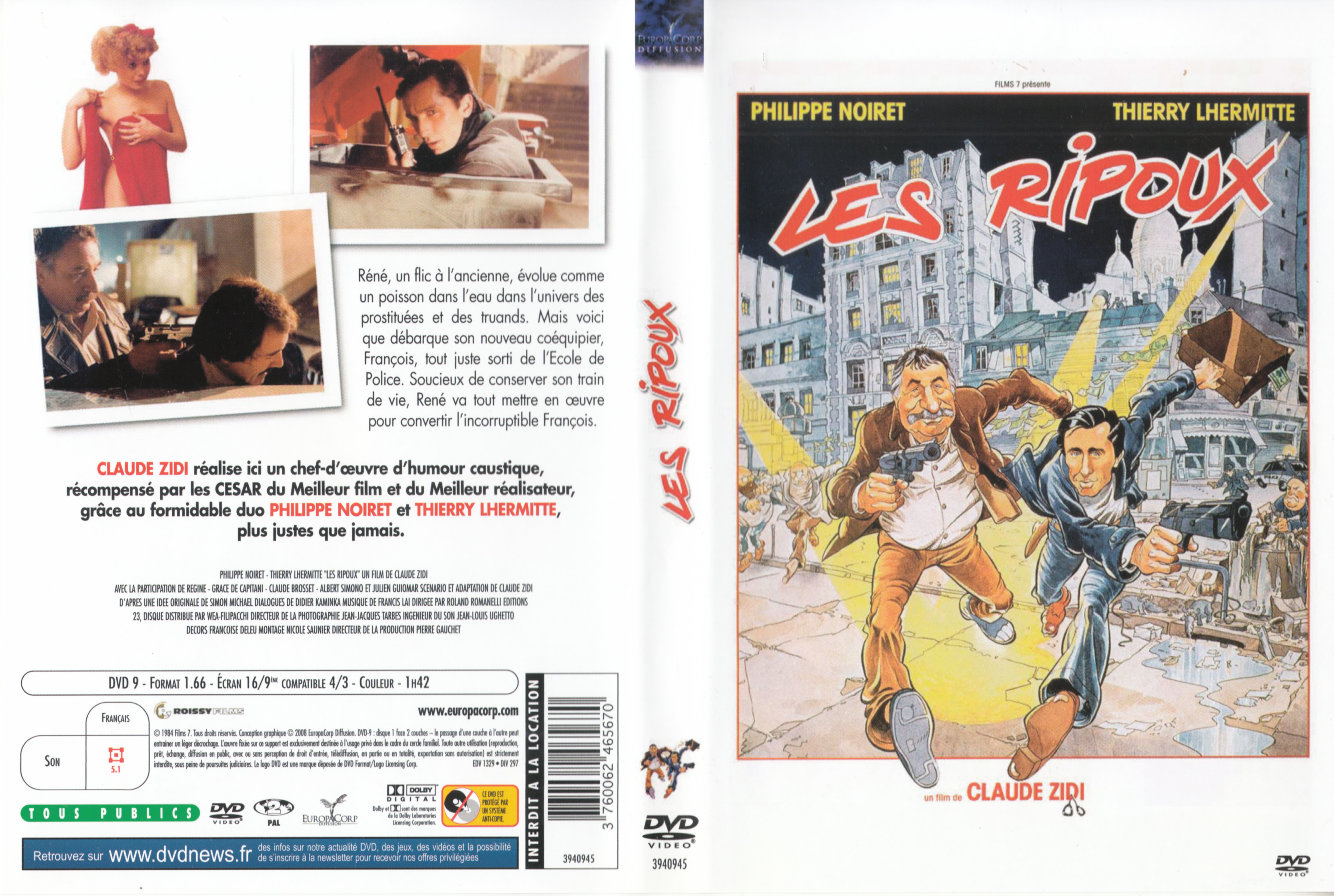Jaquette DVD Les Ripoux v2