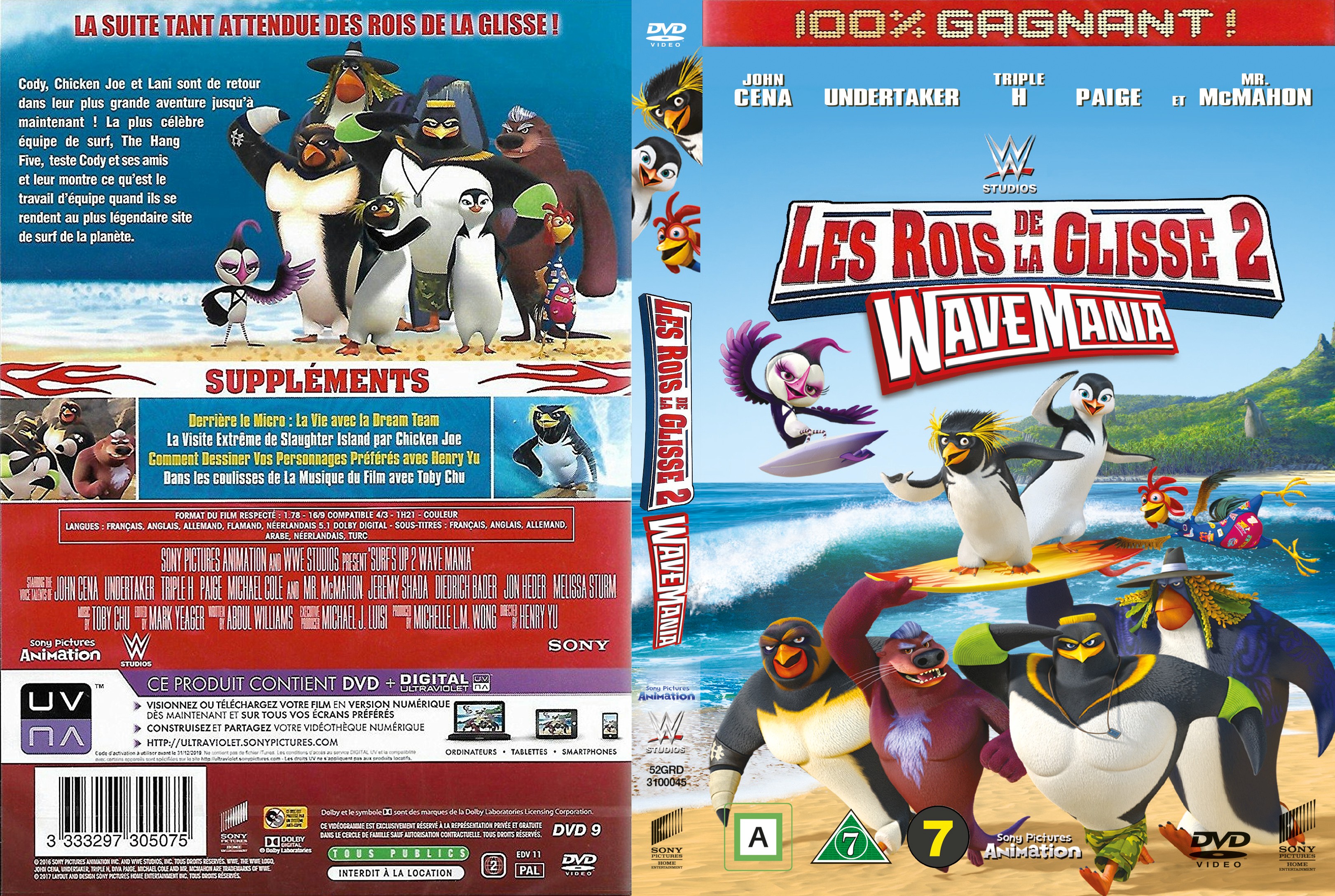 Jaquette DVD Les Rois de la Glisse 2 custom