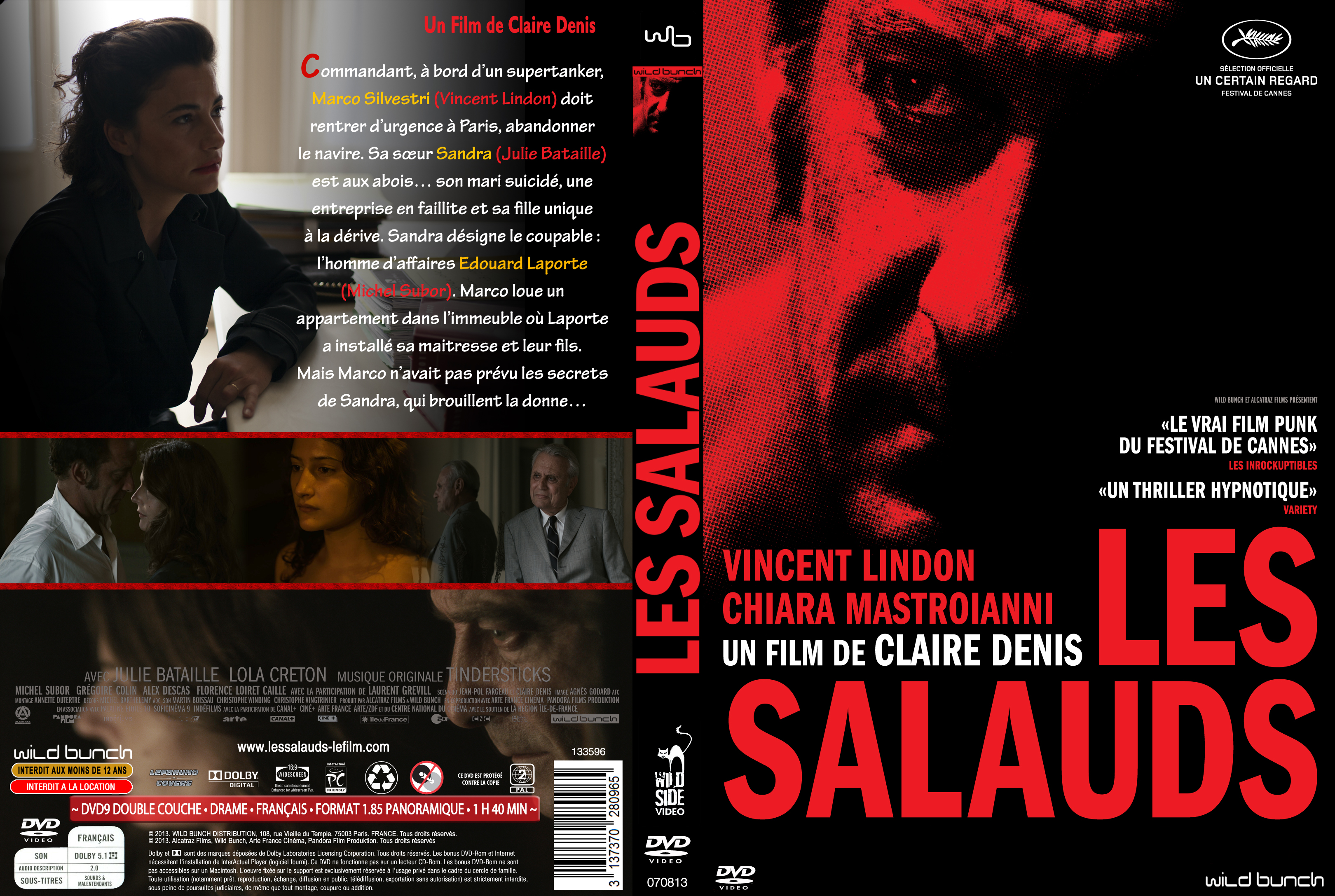 Jaquette DVD Les Salauds custom