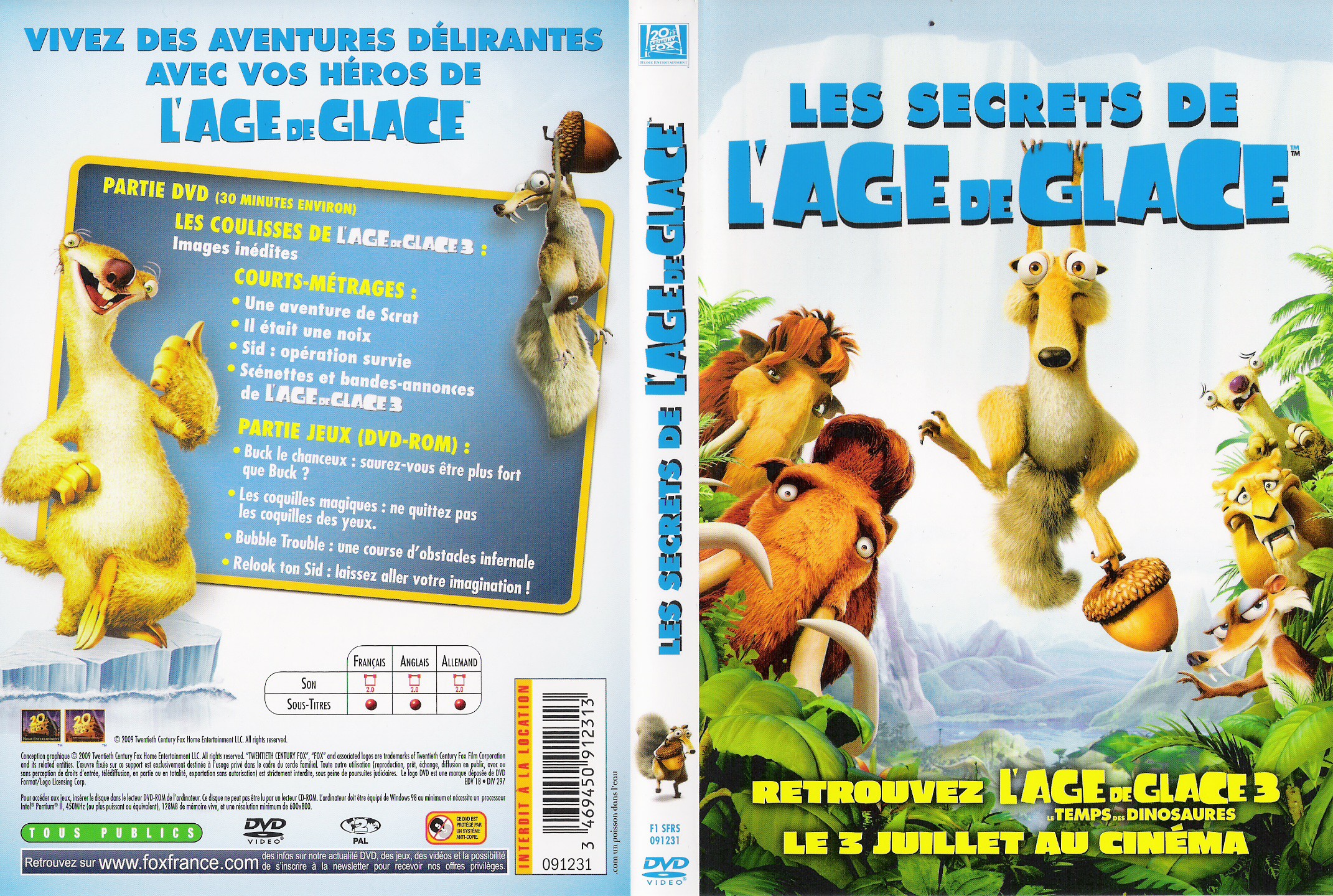 Jaquette DVD Les Secrets De L
