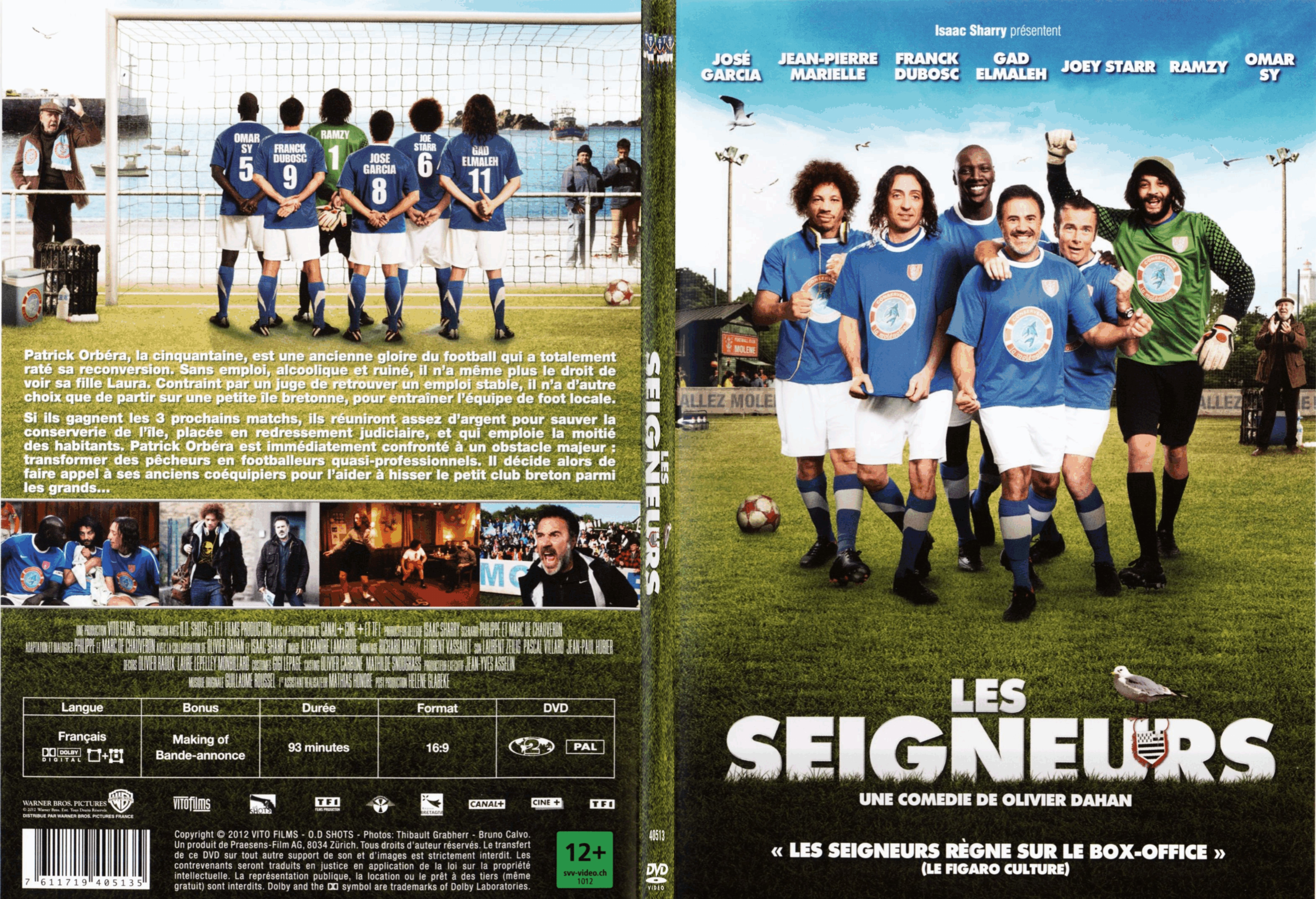 Jaquette DVD Les Seigneurs (2012) - SLIM