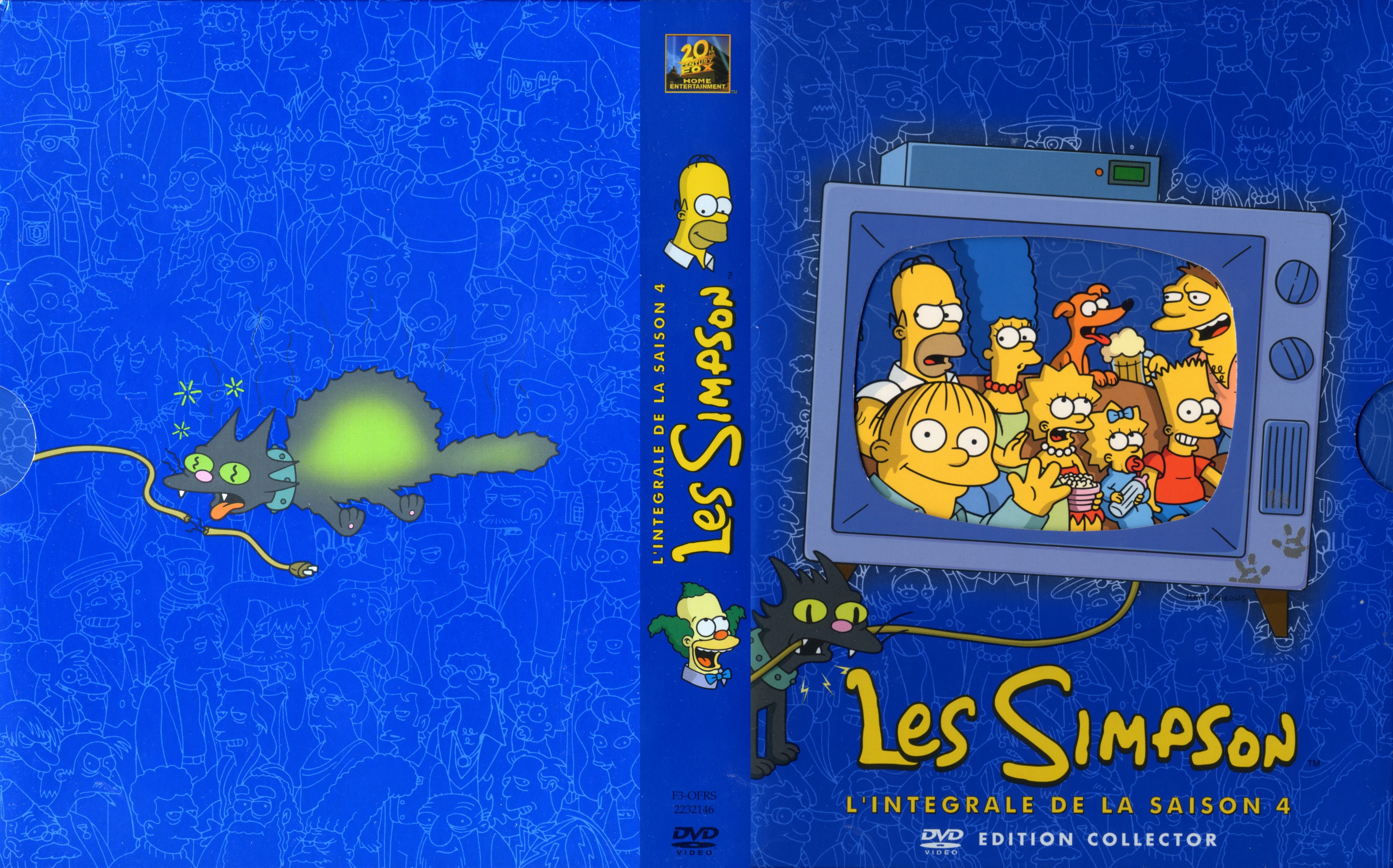 Jaquette DVD Les Simpson saison 04 COFFRET