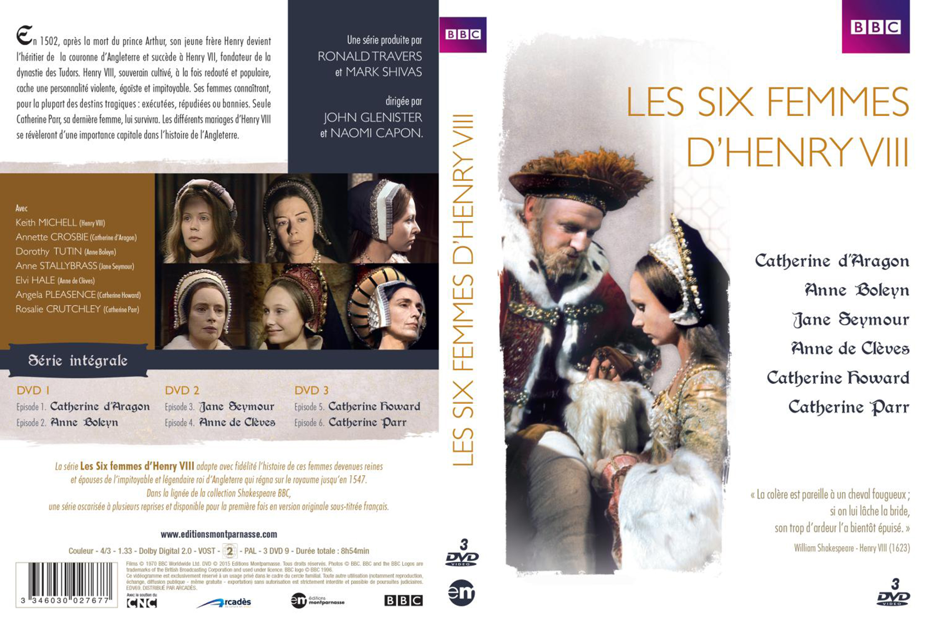 Jaquette DVD Les Six femmes d