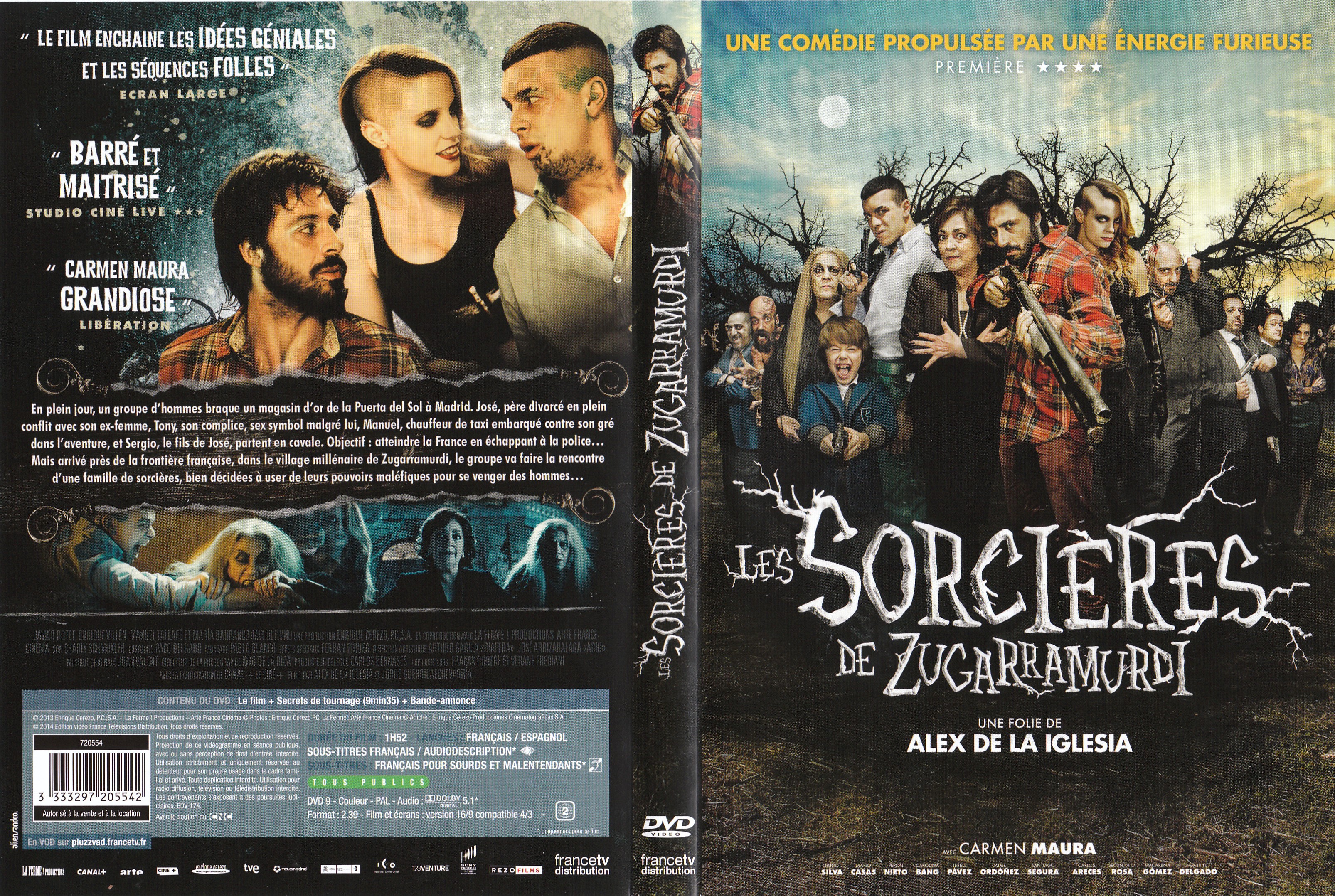 Jaquette DVD Les Sorcires de Zugarramurdi