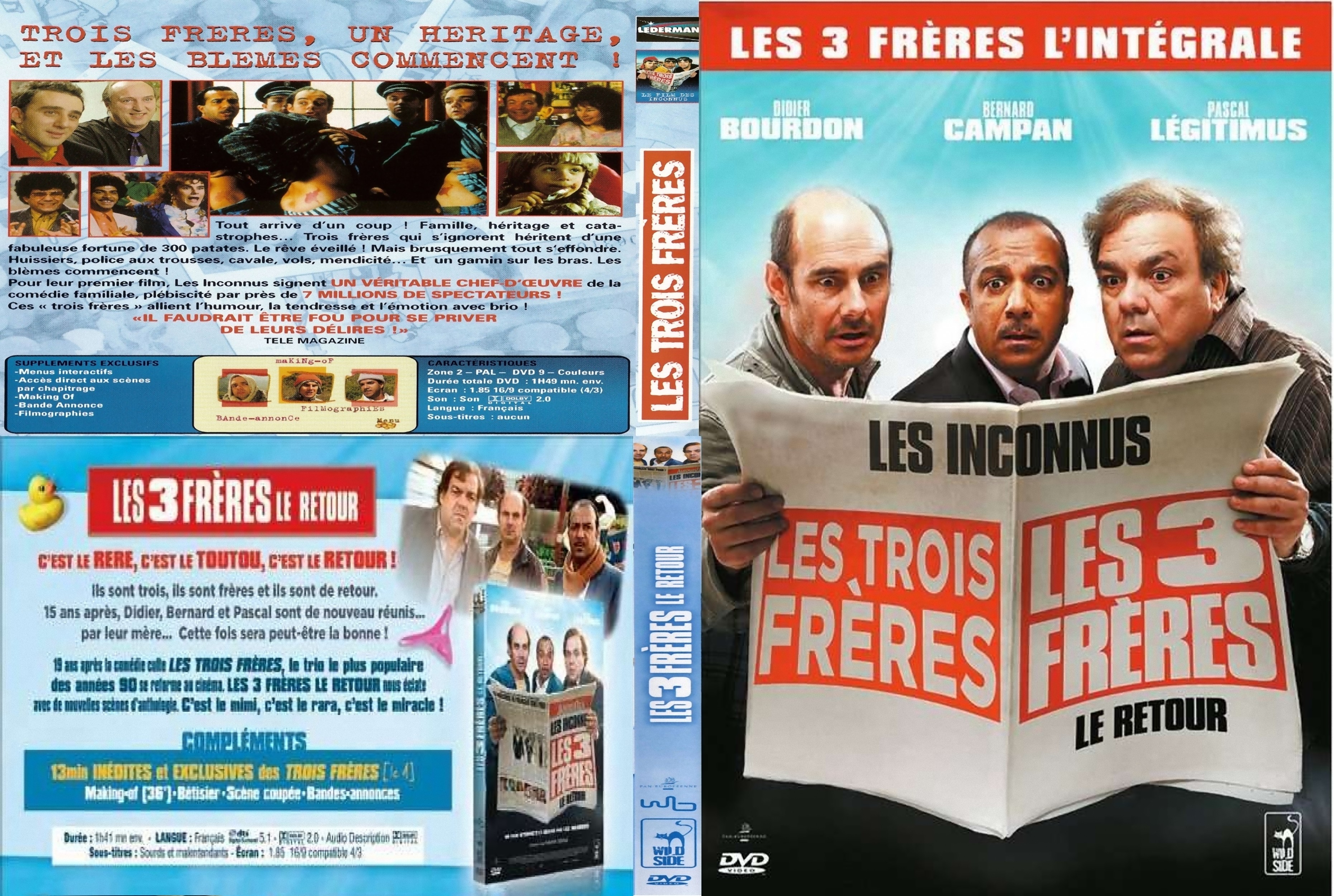 Jaquette DVD Les Trois Frres L