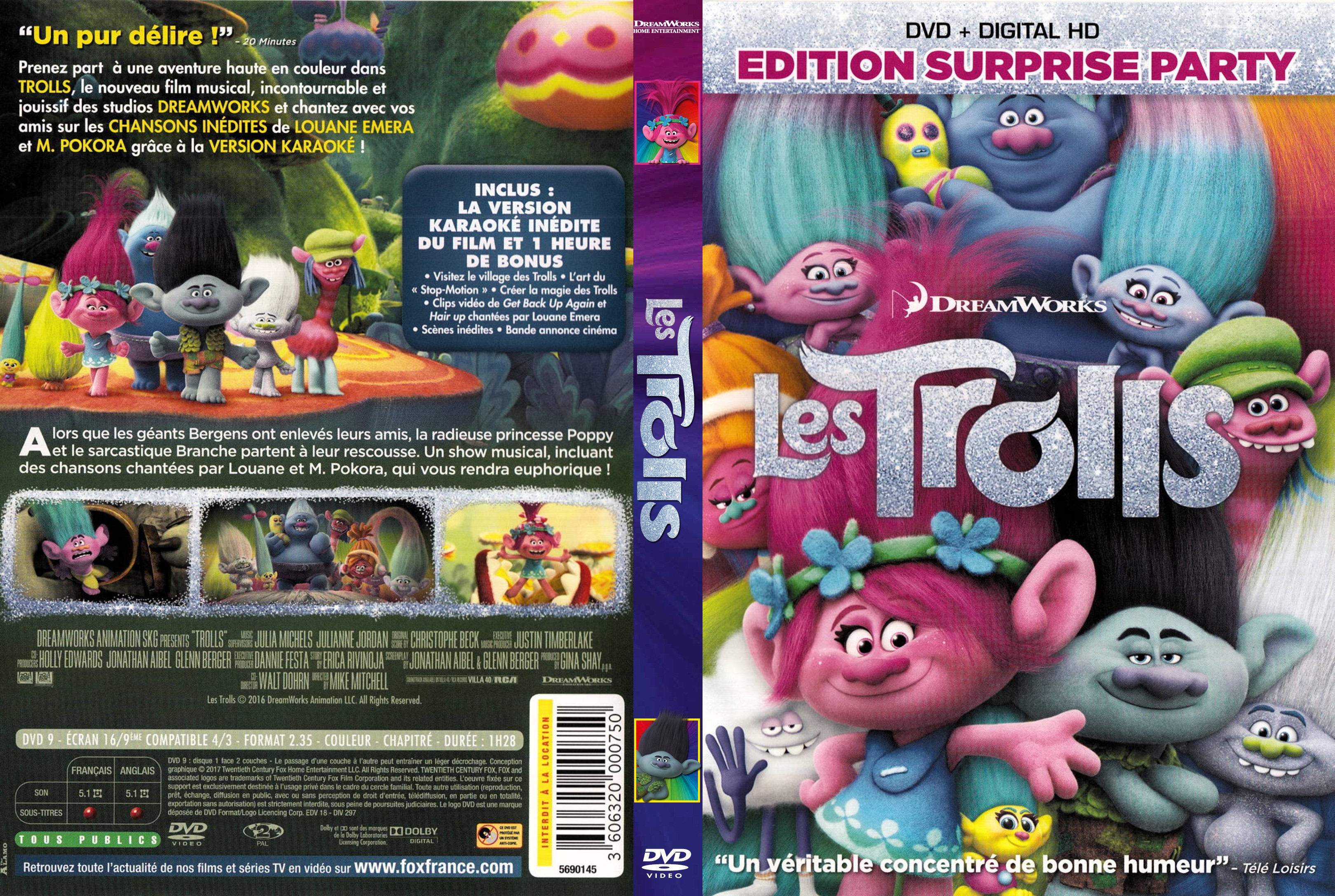 Jaquette DVD Les Trolls