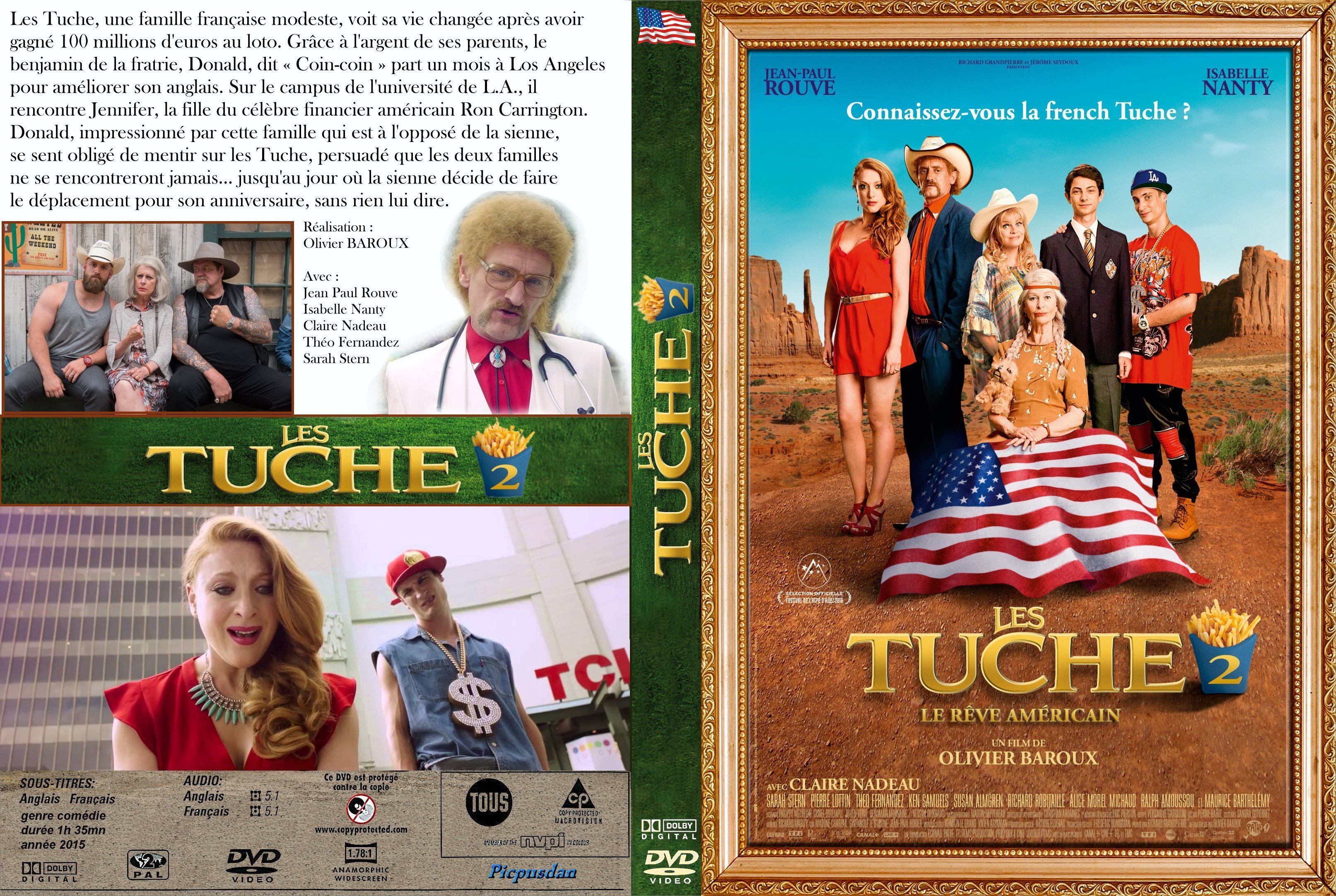 Jaquette DVD Les Tuche 2 custom