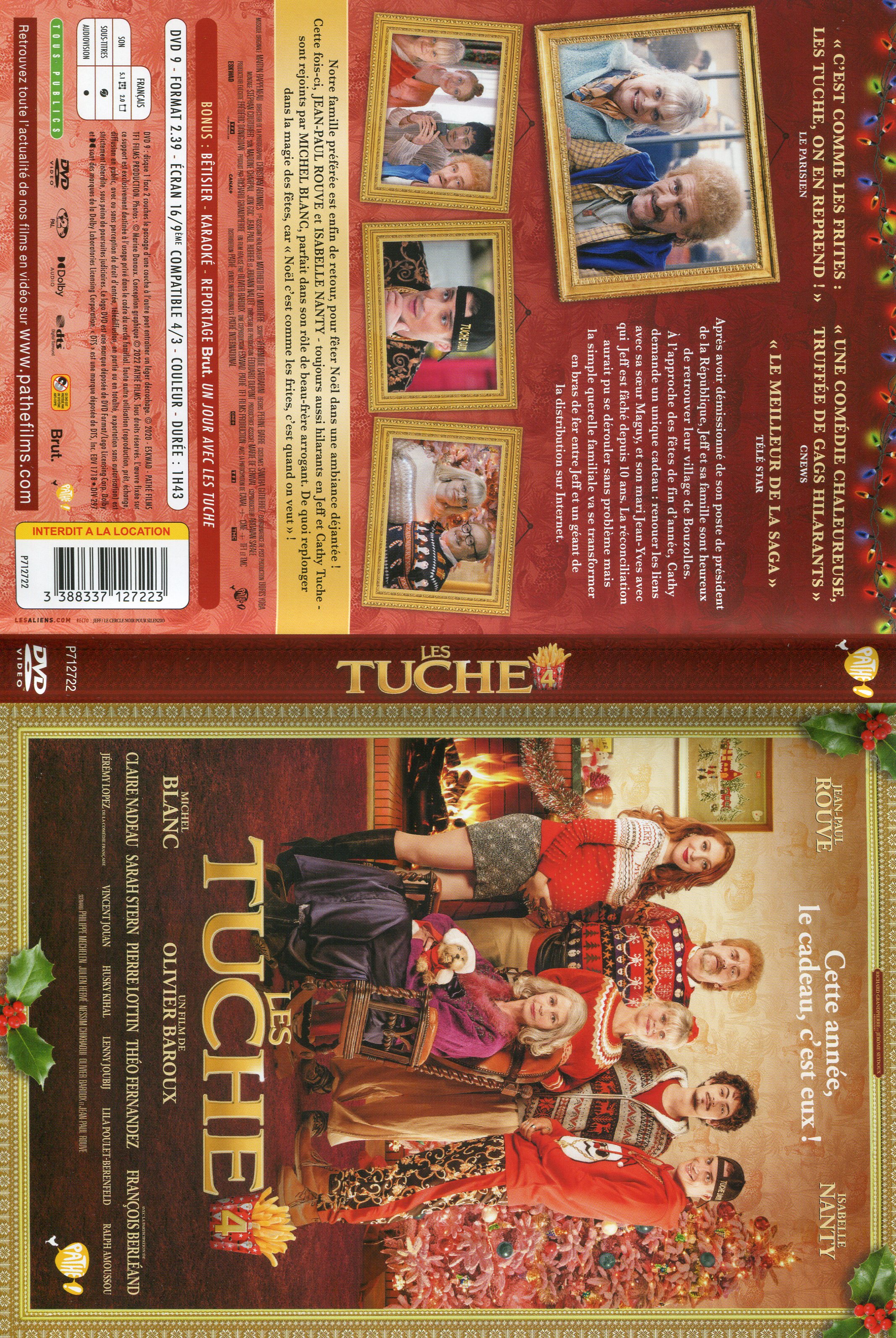 Jaquette DVD Les Tuche 4