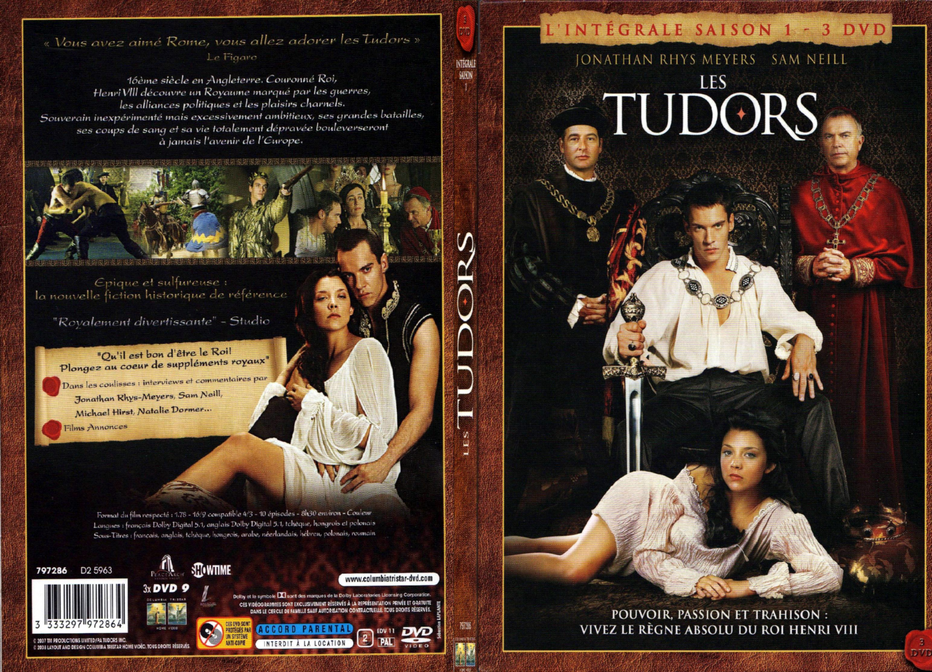 Jaquette DVD Les Tudors saison 1 - SLIM