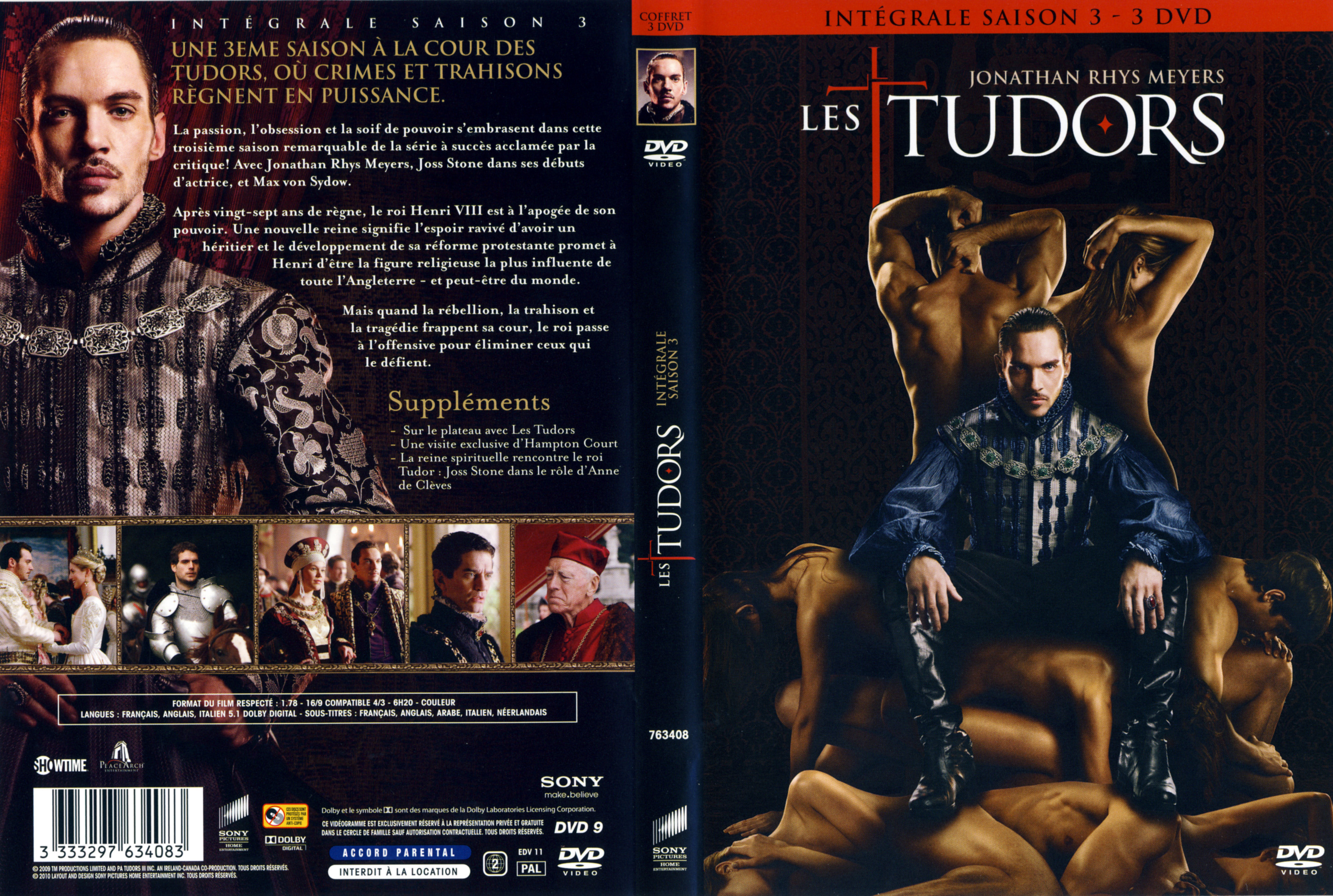 Jaquette DVD Les Tudors saison 3