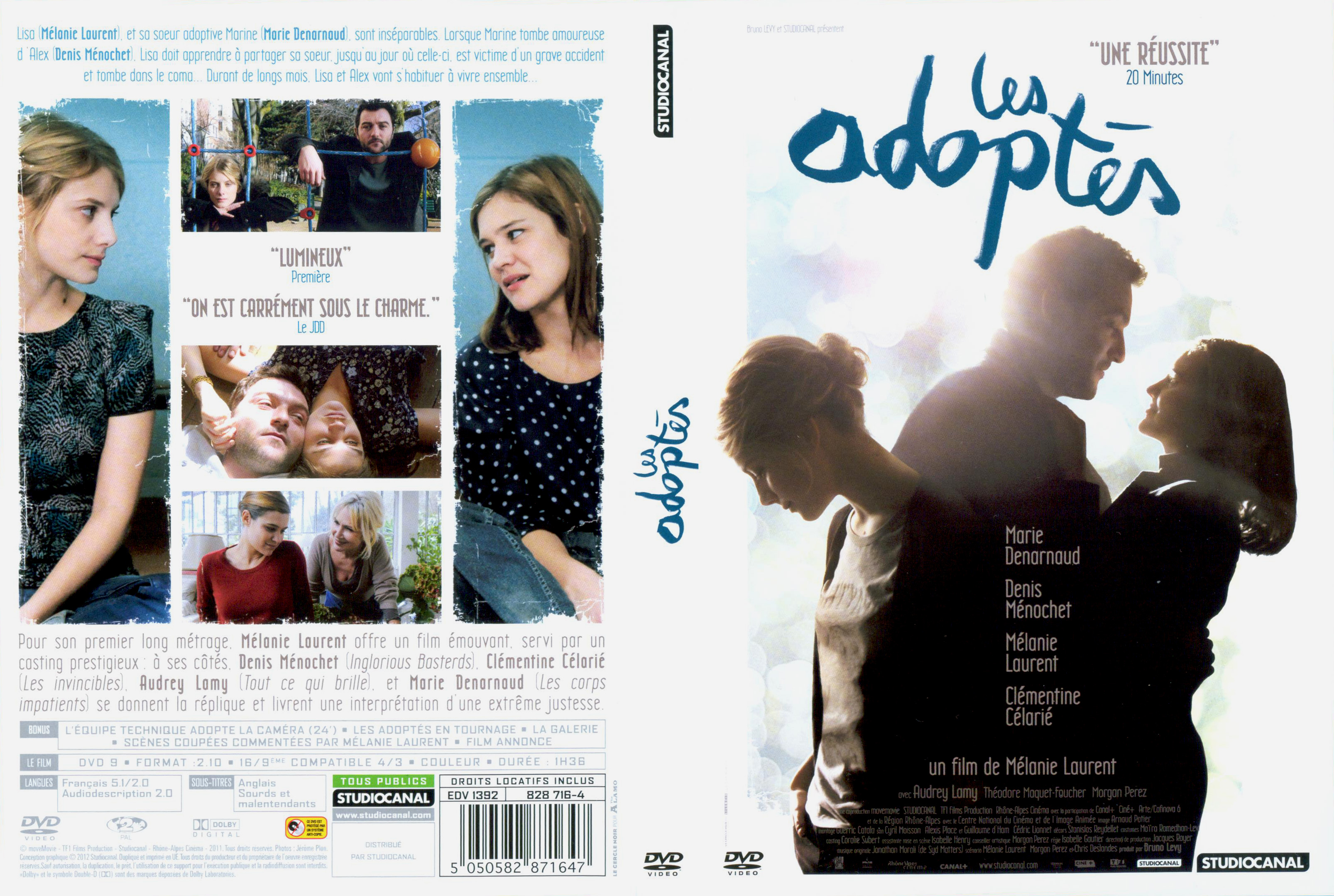 Jaquette DVD Les adopts
