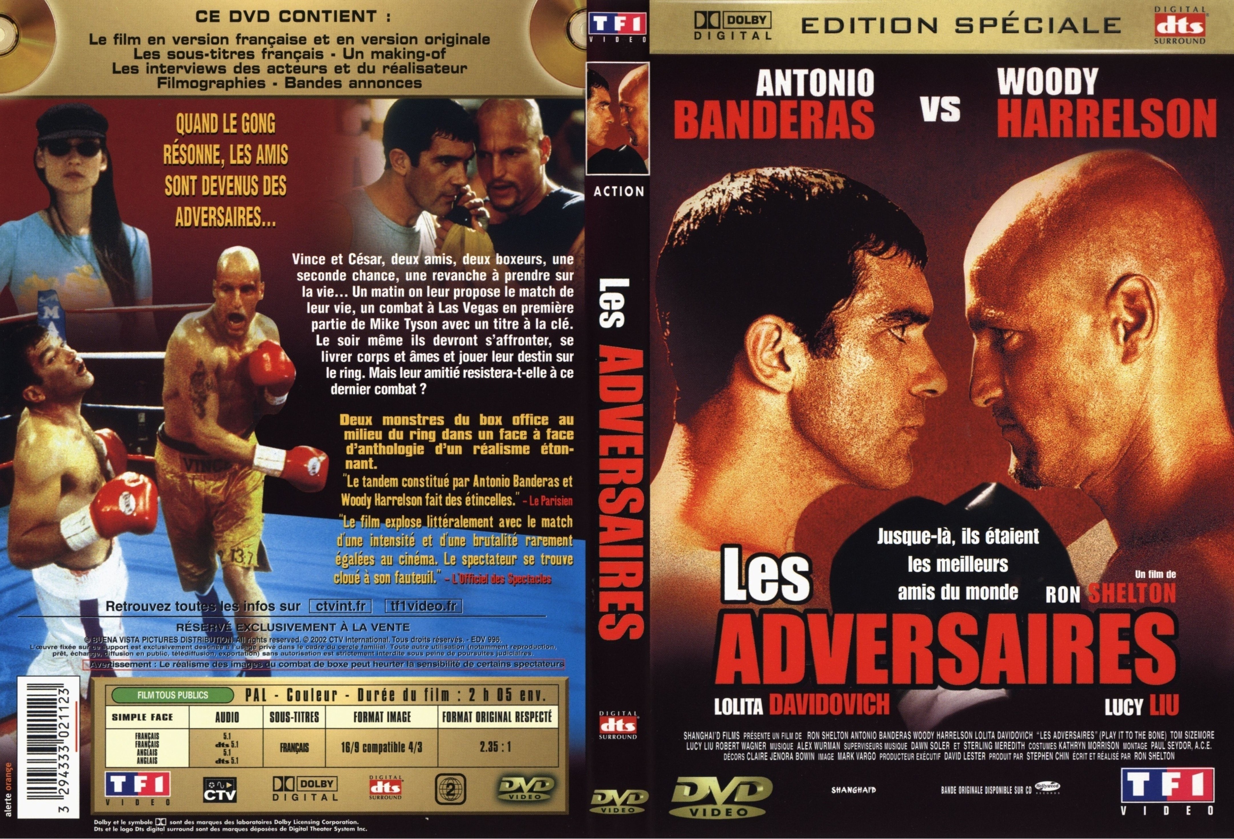 Jaquette DVD Les adversaires