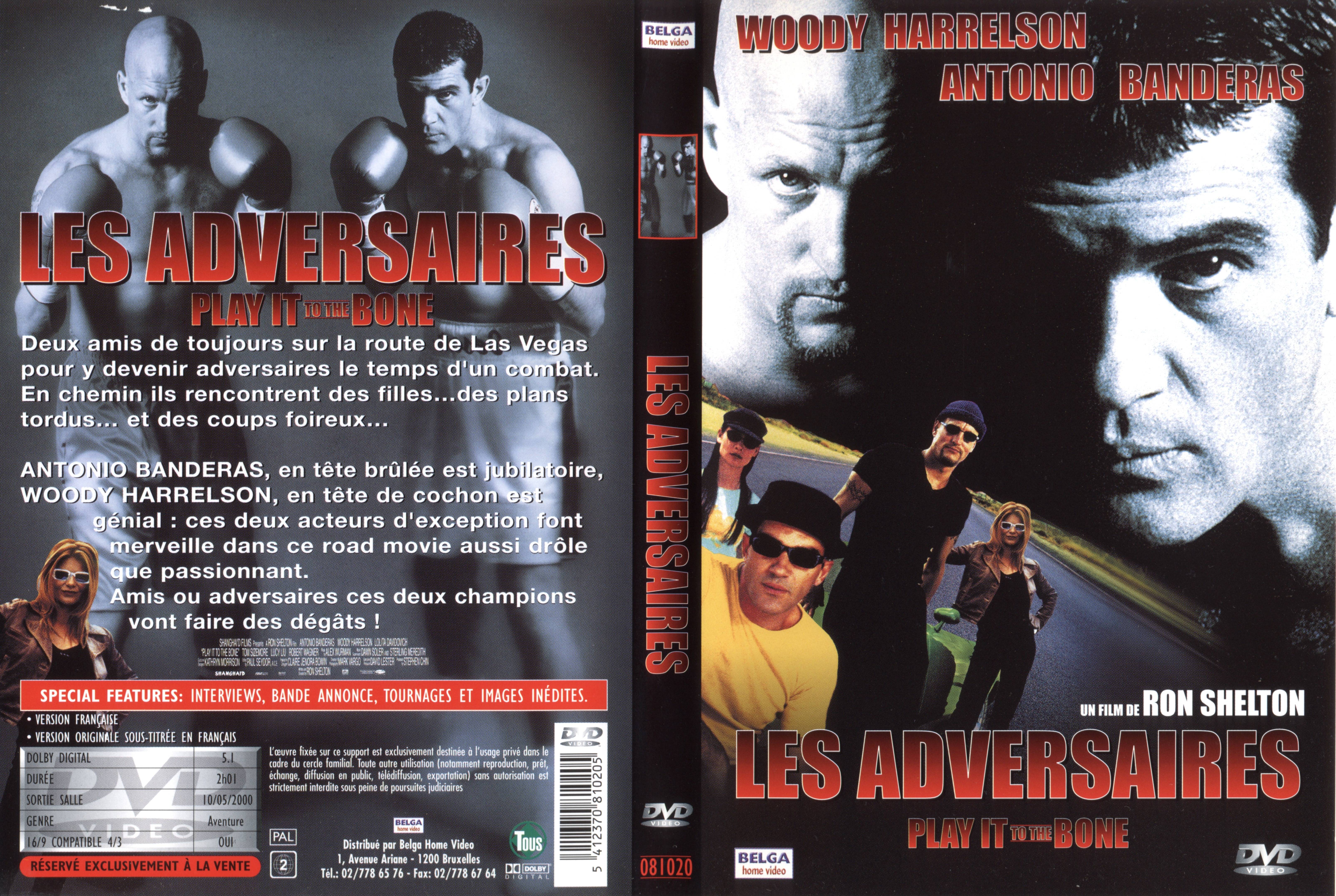 Jaquette DVD Les adversaires v3