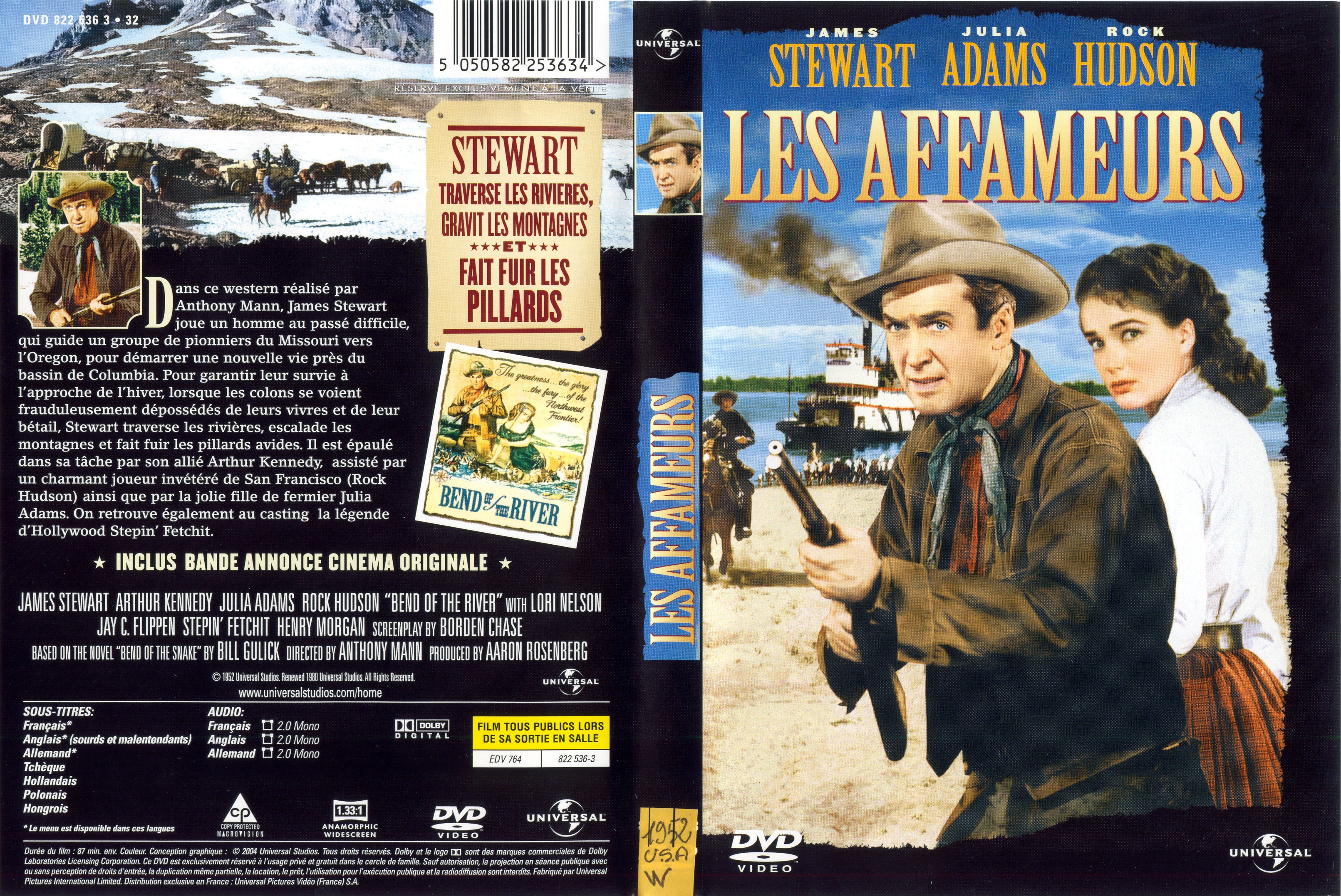 Jaquette DVD Les affameurs