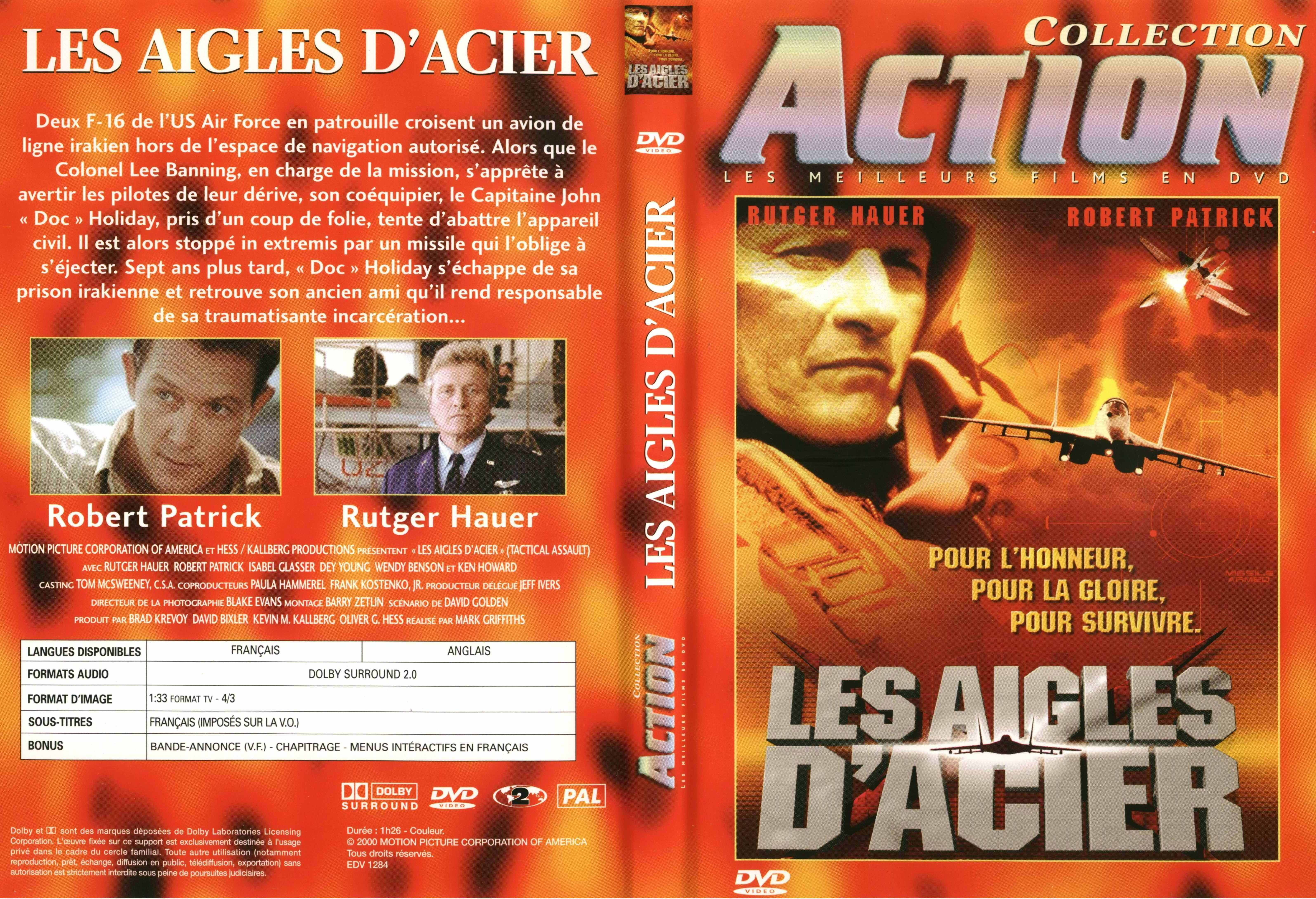 Jaquette DVD Les aigles d