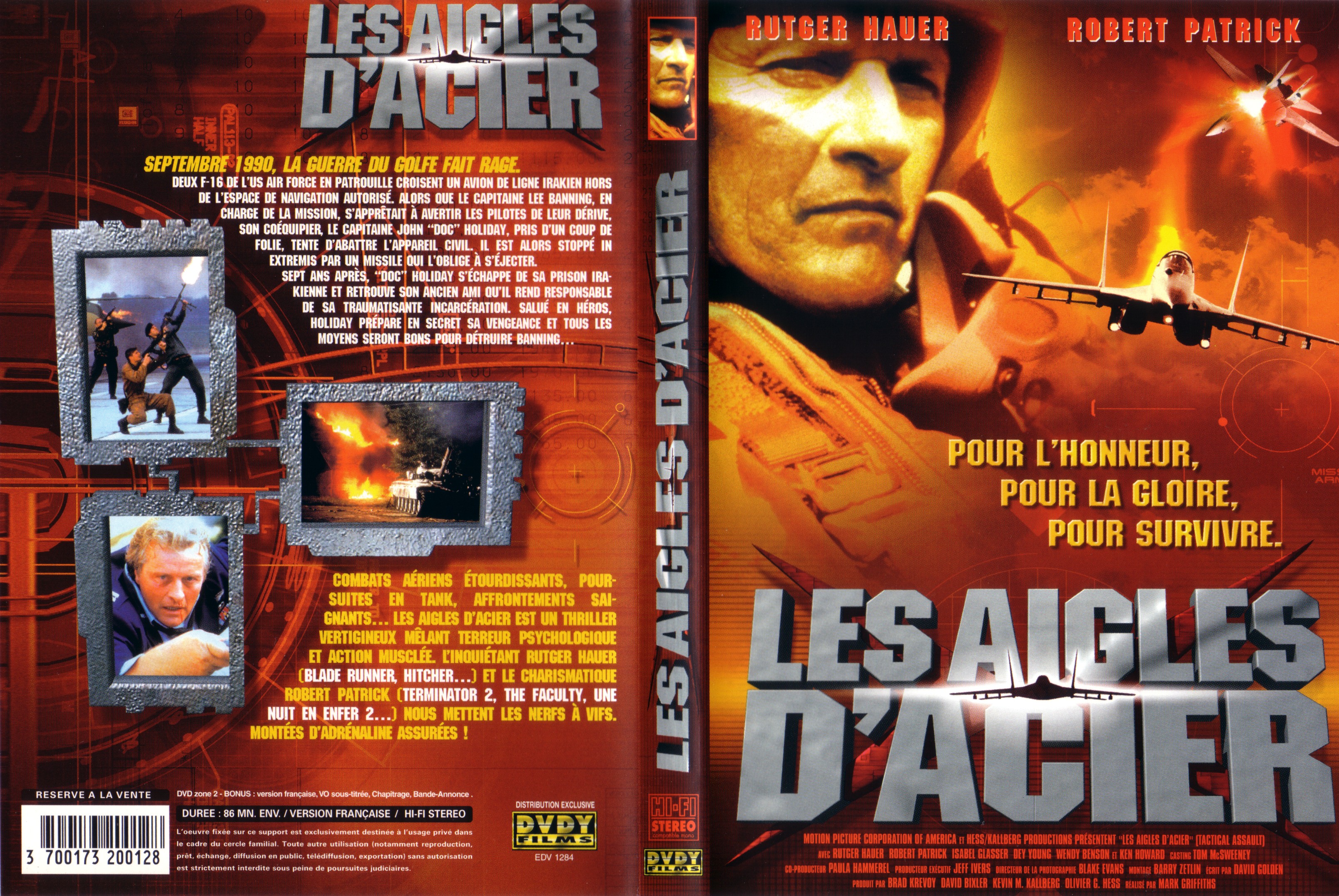 Jaquette DVD Les aigles d