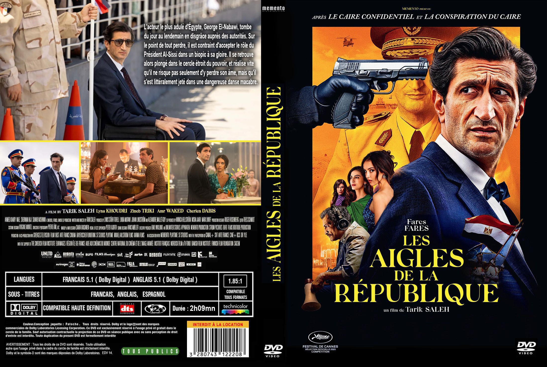 Jaquette DVD Les aigles de la R�publique custom