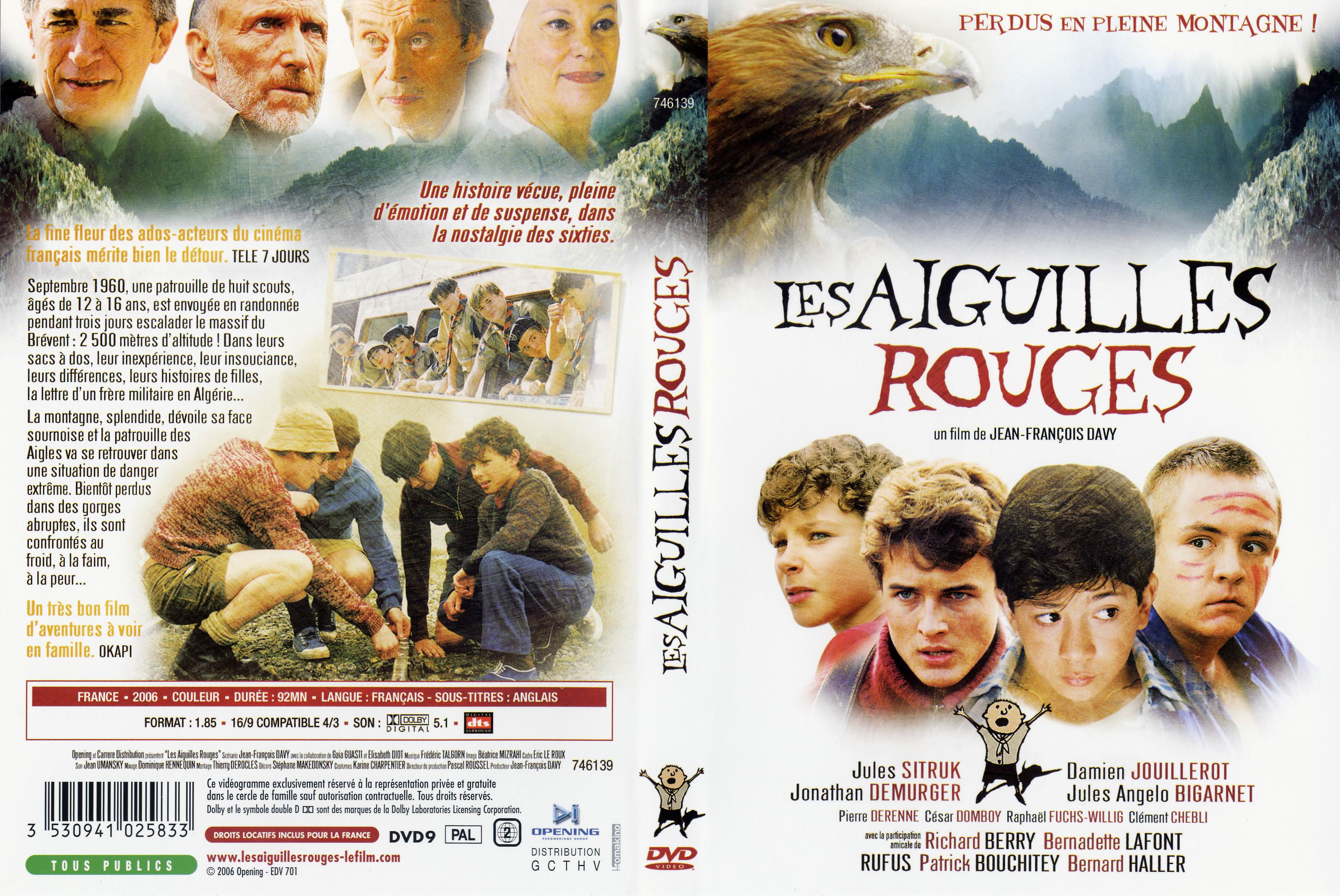 Jaquette DVD Les aiguilles rouges