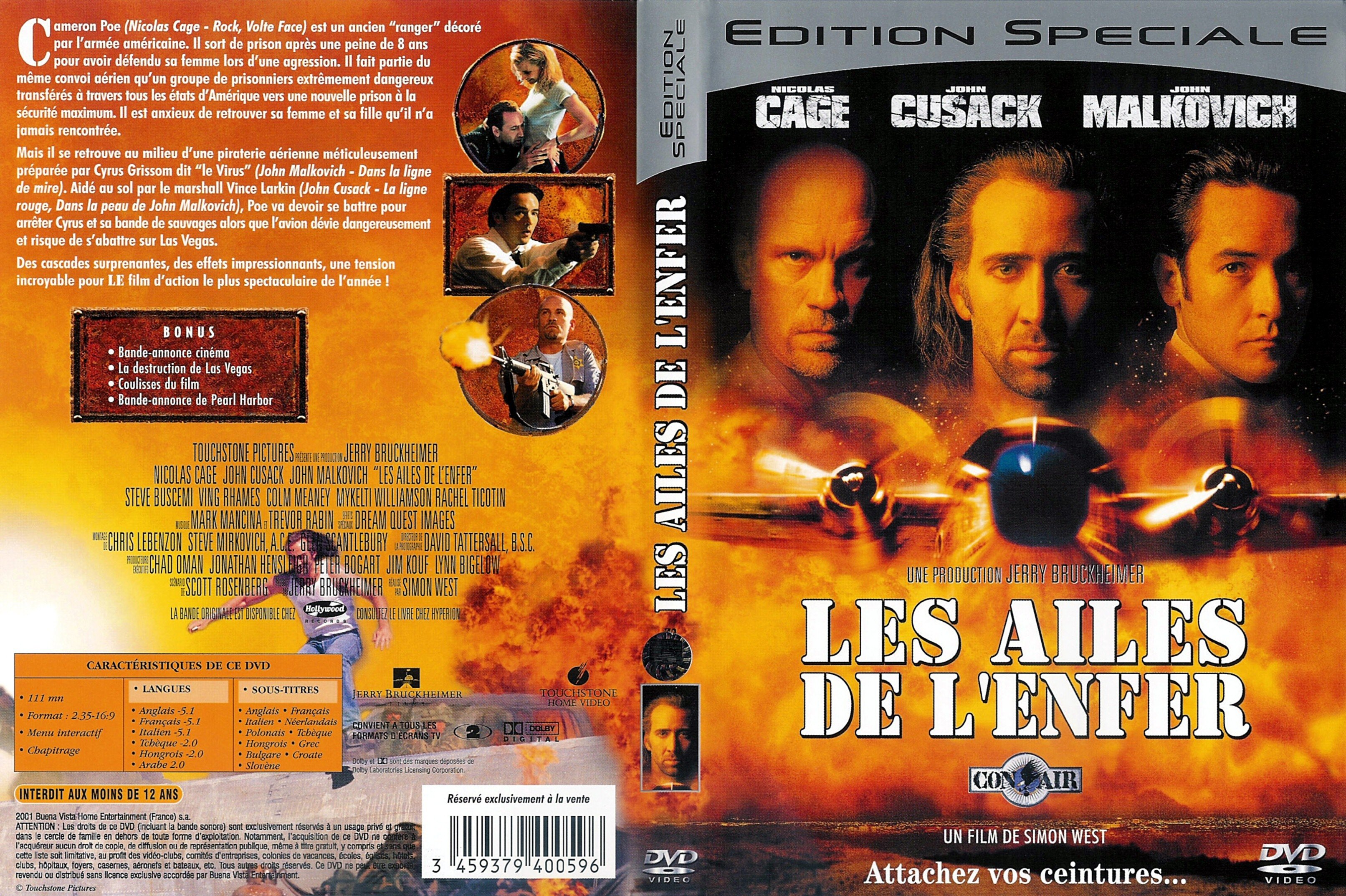 Jaquette DVD Les ailes de l