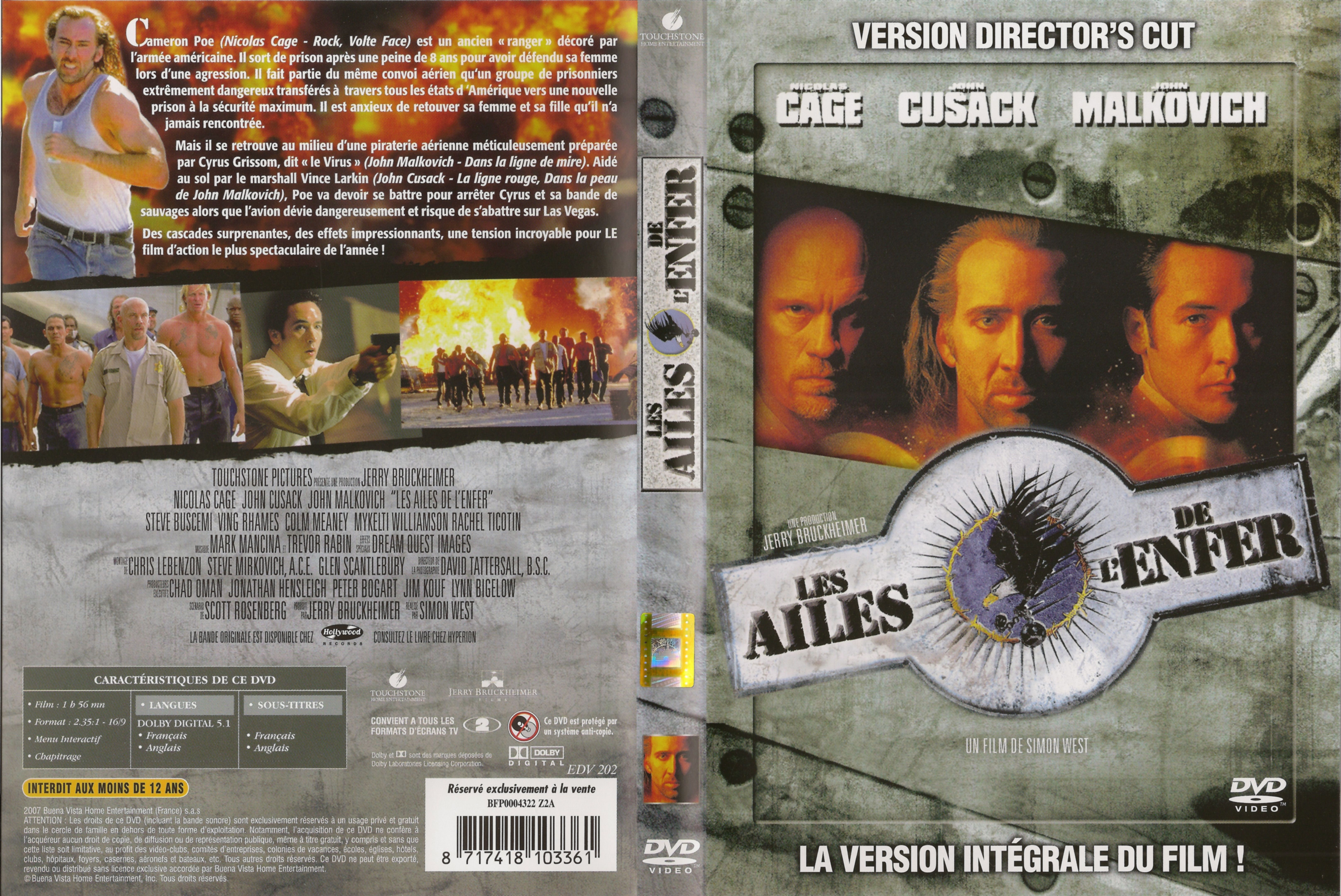 Jaquette DVD Les ailes de l