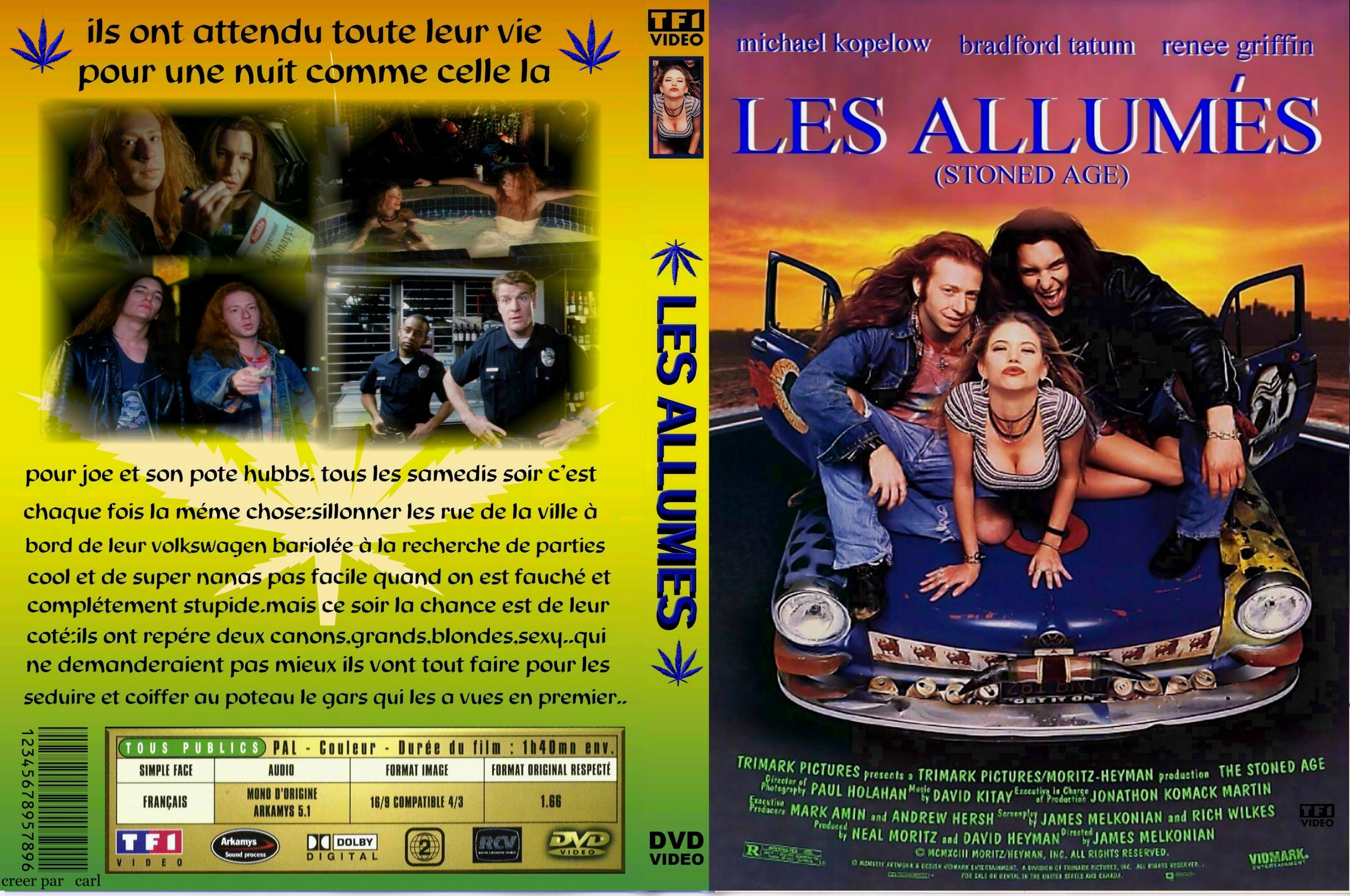 Jaquette DVD Les allums custom