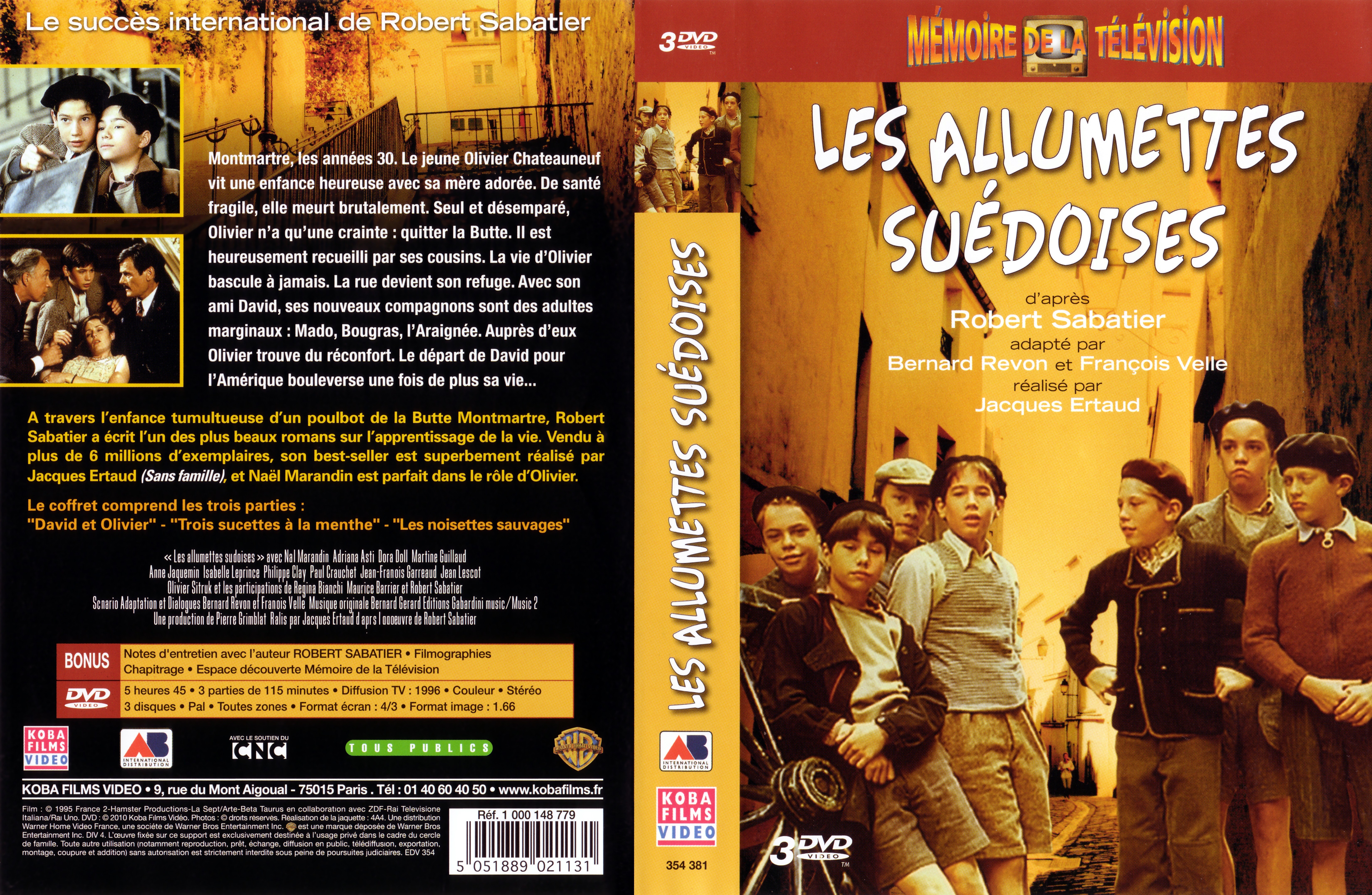 Jaquette DVD Les allumettes sudoises