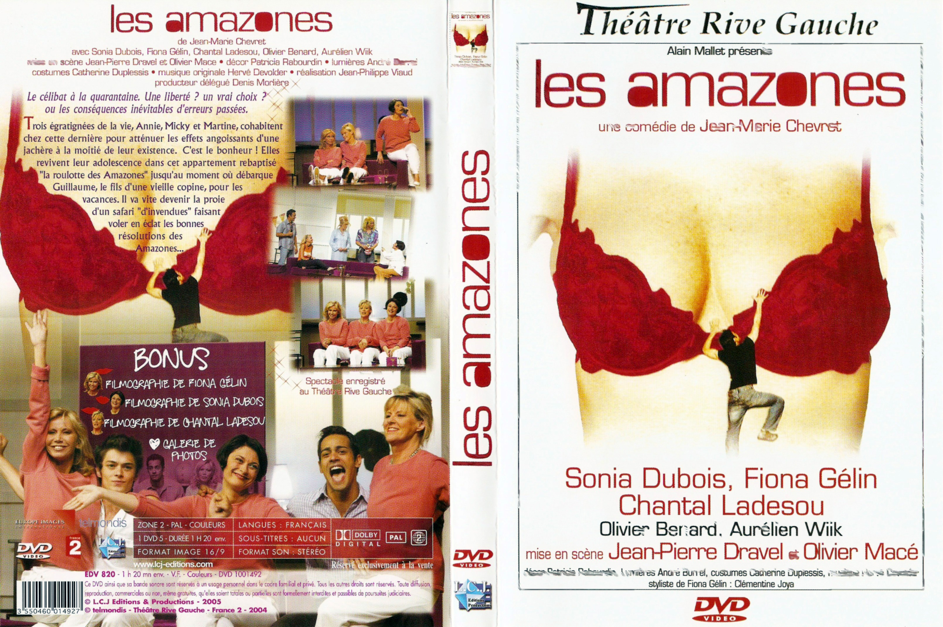 Jaquette DVD Les amazones