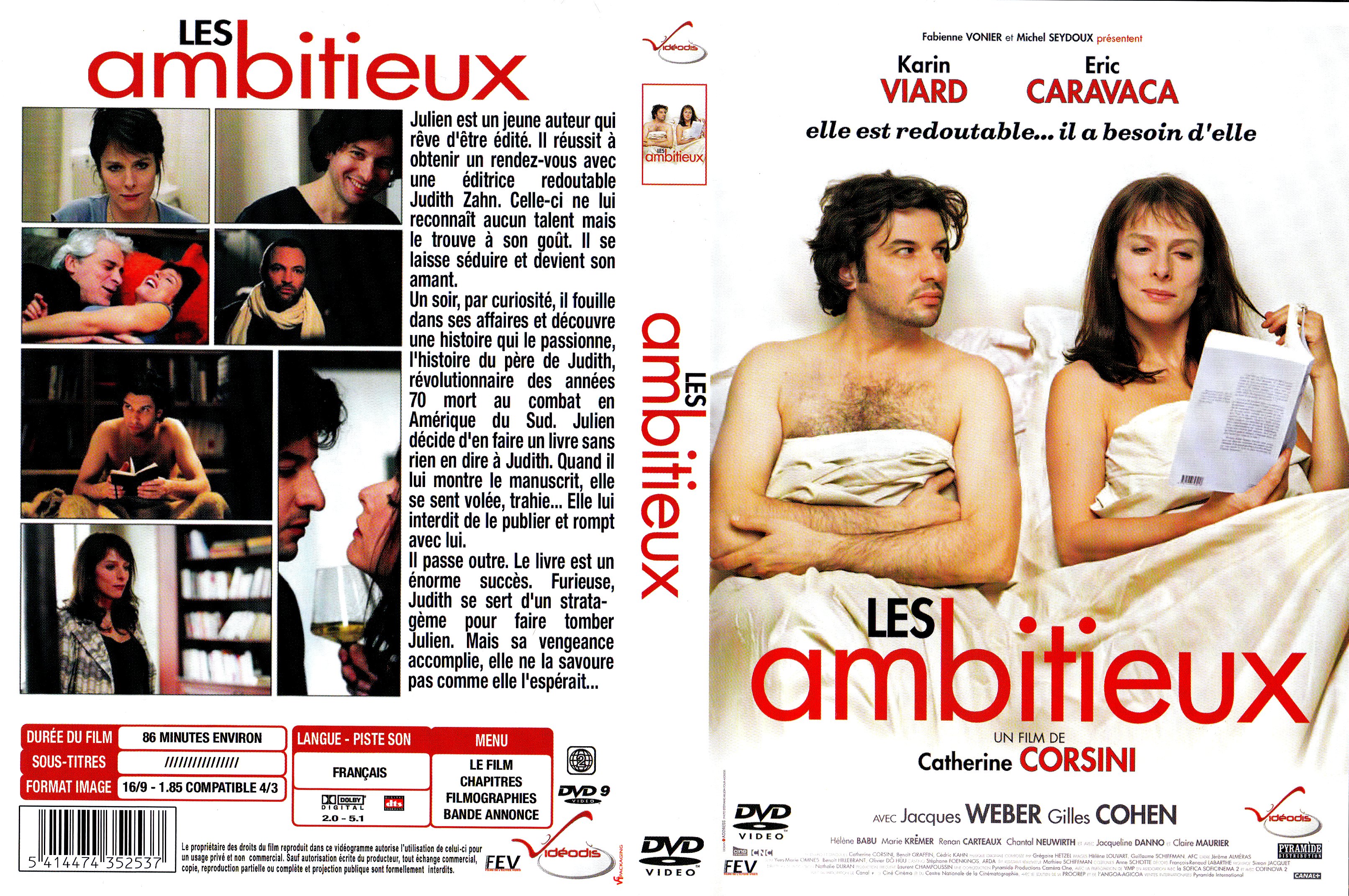 Jaquette DVD Les ambitieux