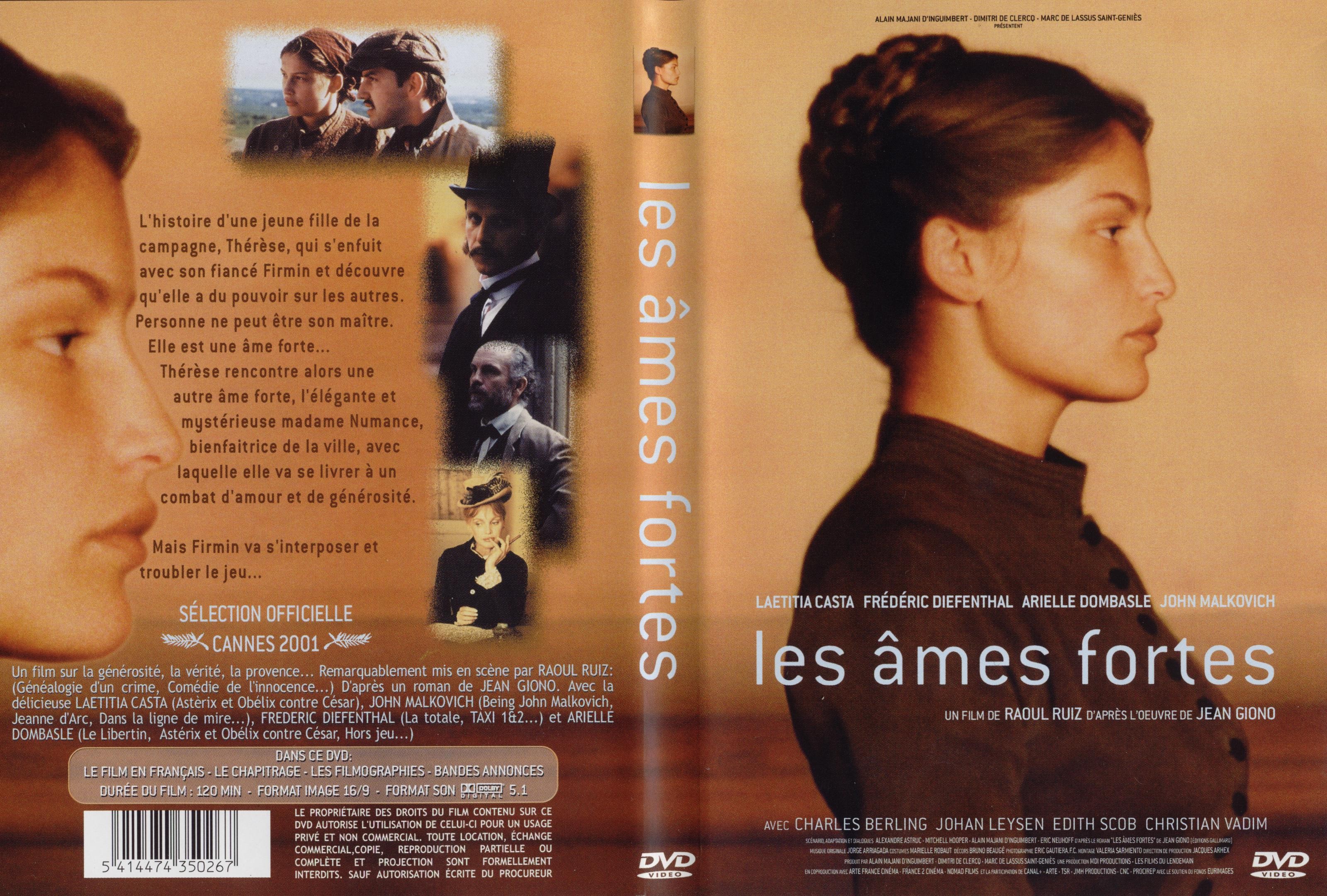 Jaquette DVD Les ames fortes