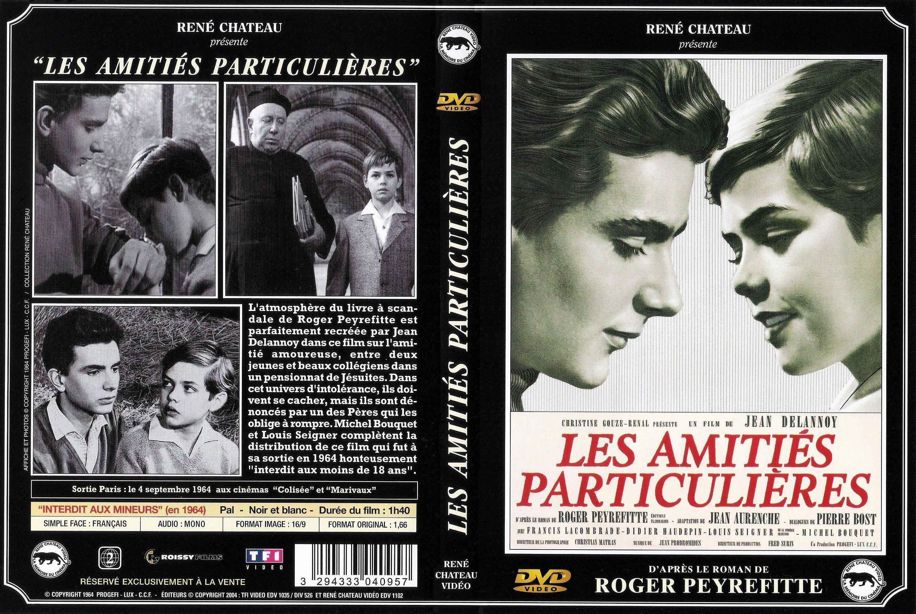 Jaquette DVD Les amitis particulires v2