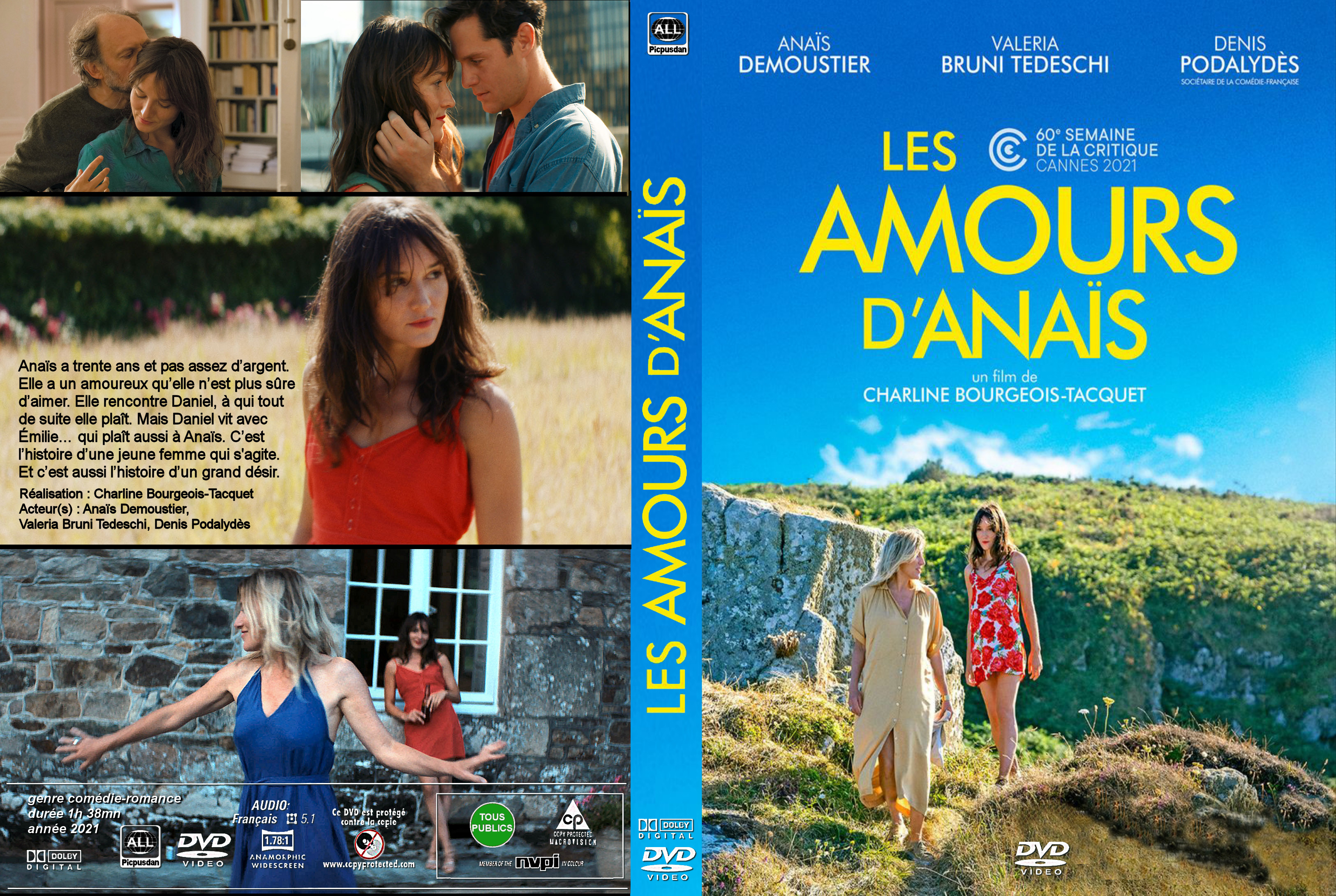 Jaquette DVD Les amours d