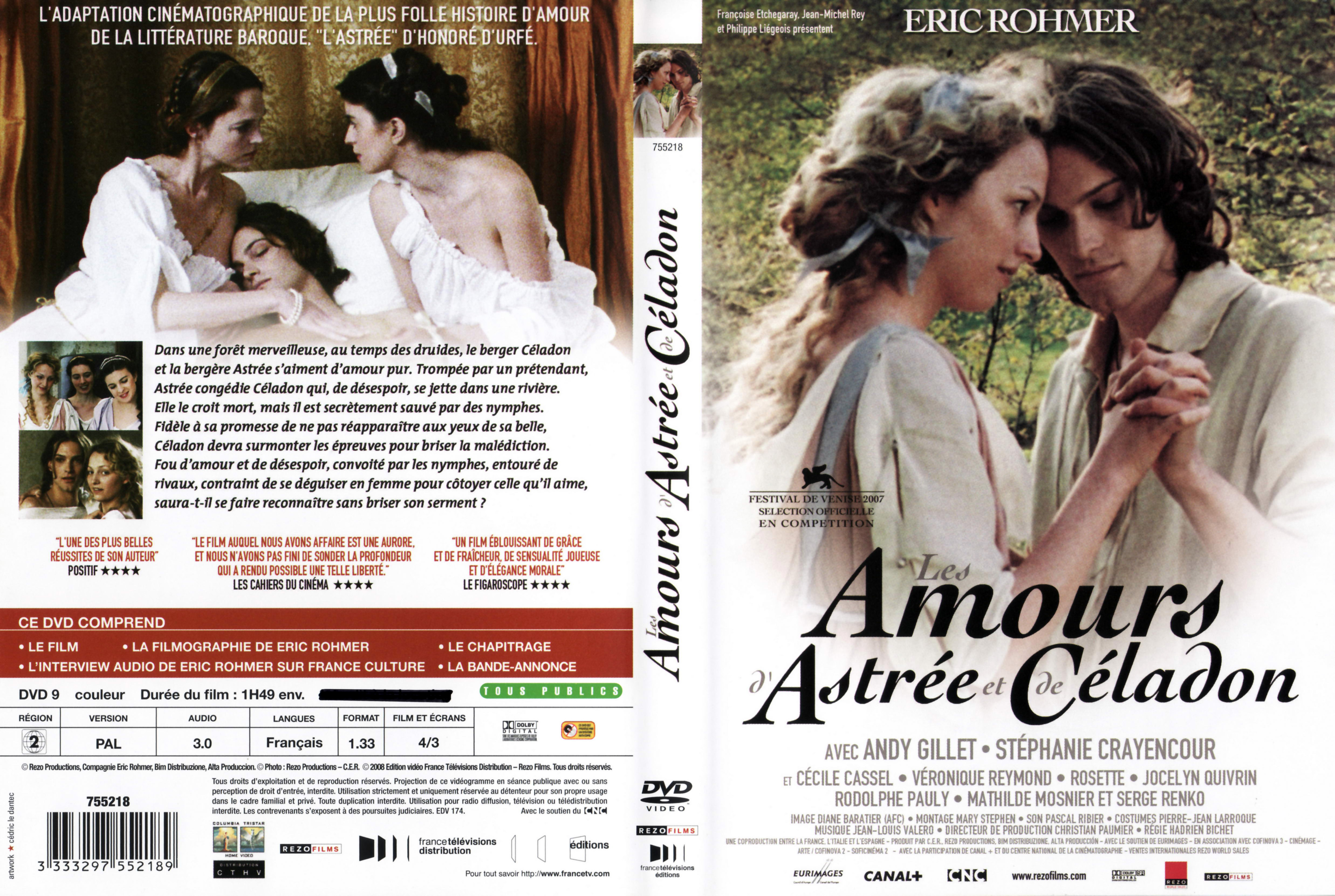 Jaquette DVD Les amours d