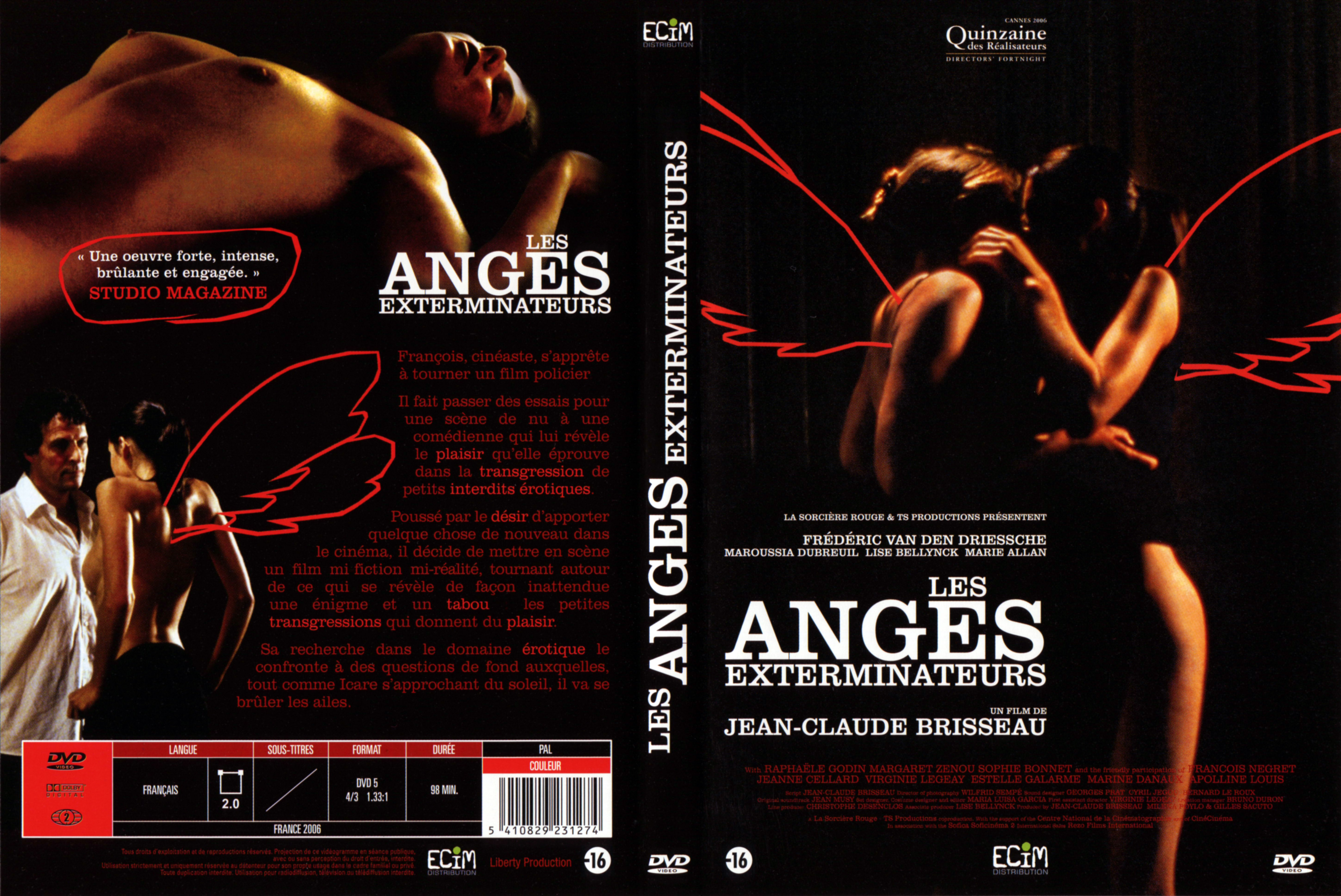 Jaquette DVD Les anges exterminateurs v2