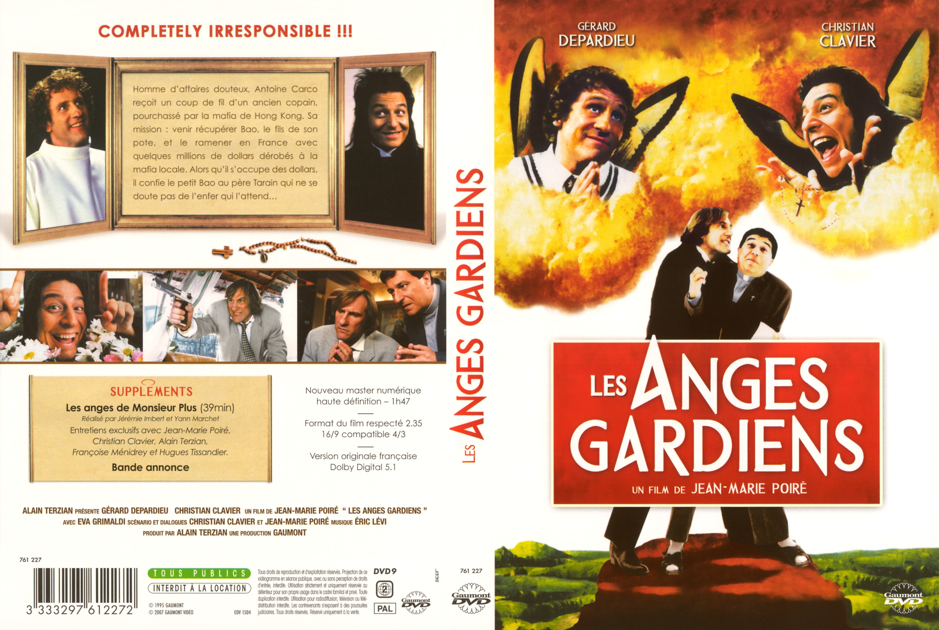 Jaquette DVD Les anges gardiens v2