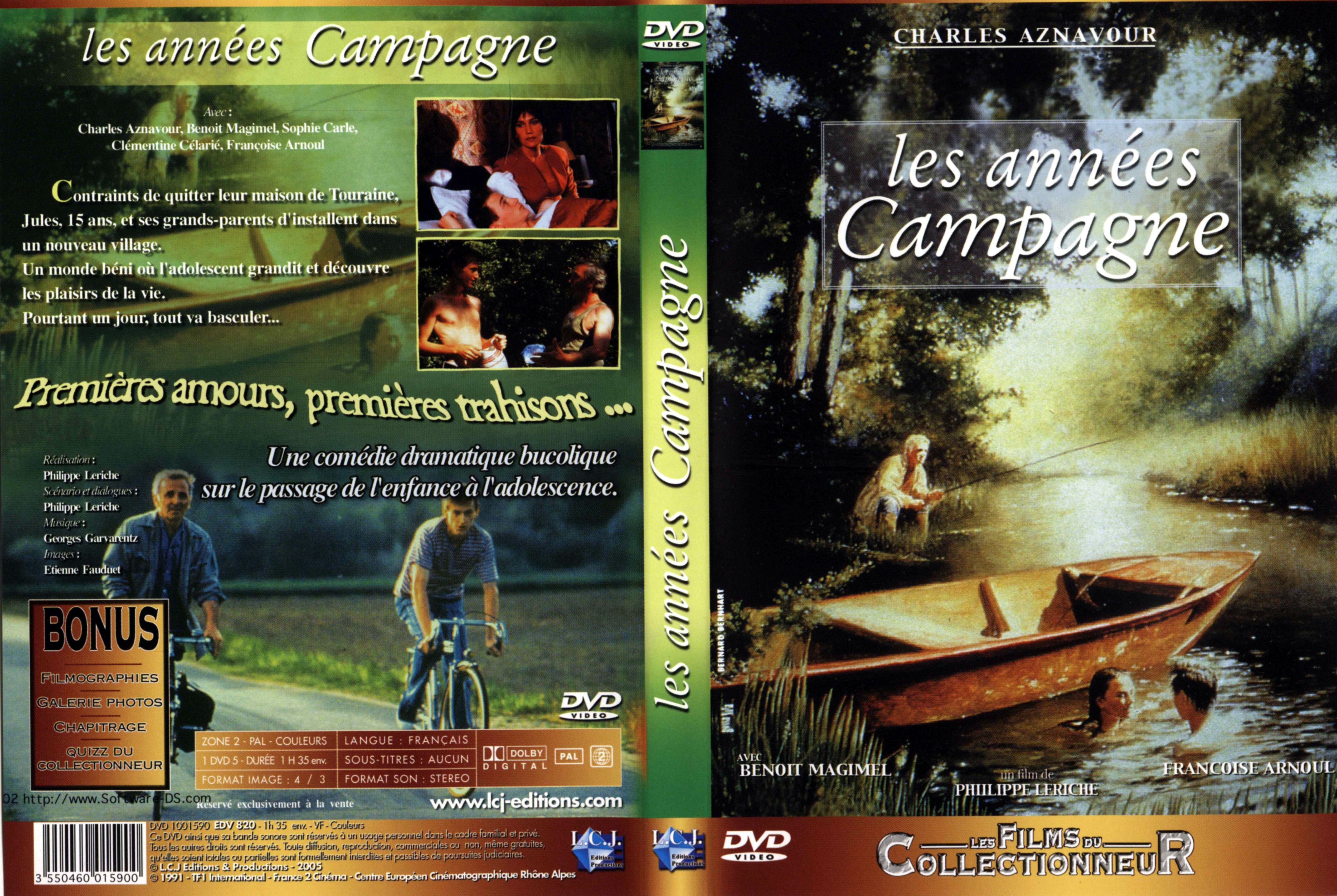 Jaquette DVD Les annes campagne