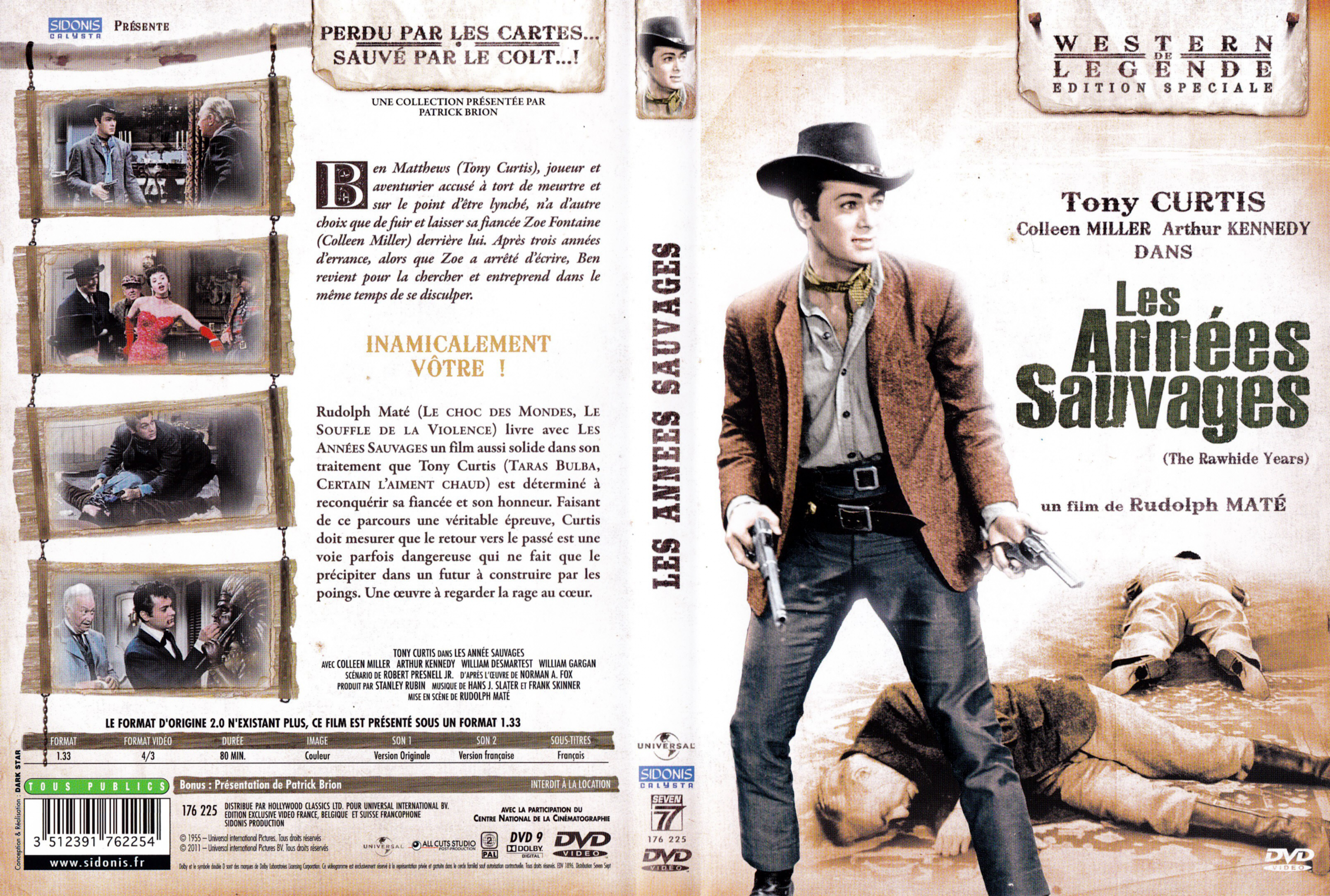 Jaquette DVD Les annes sauvages