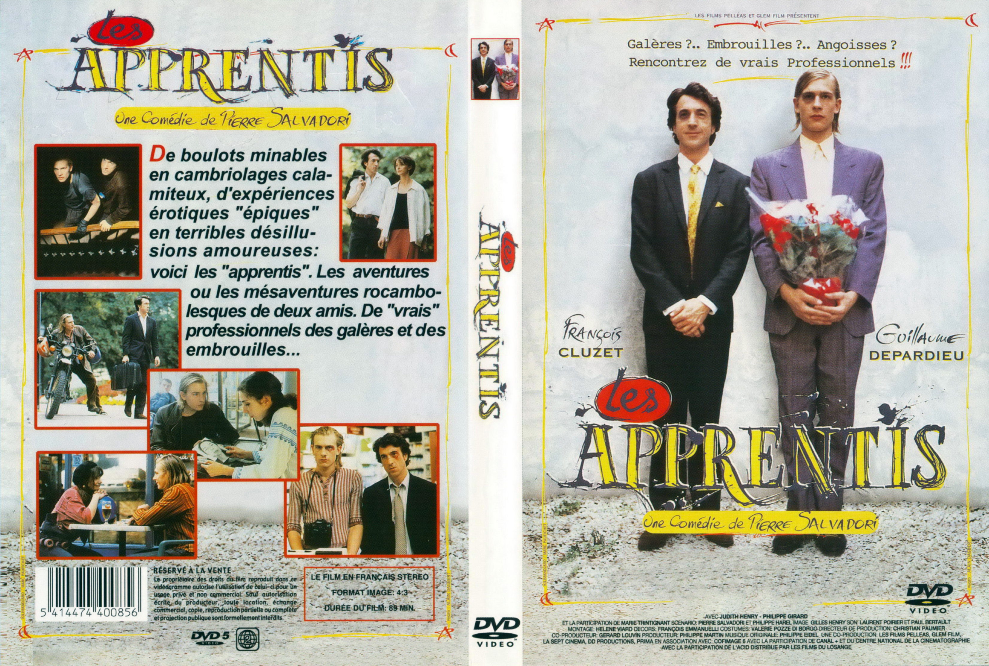 Jaquette DVD Les apprentis