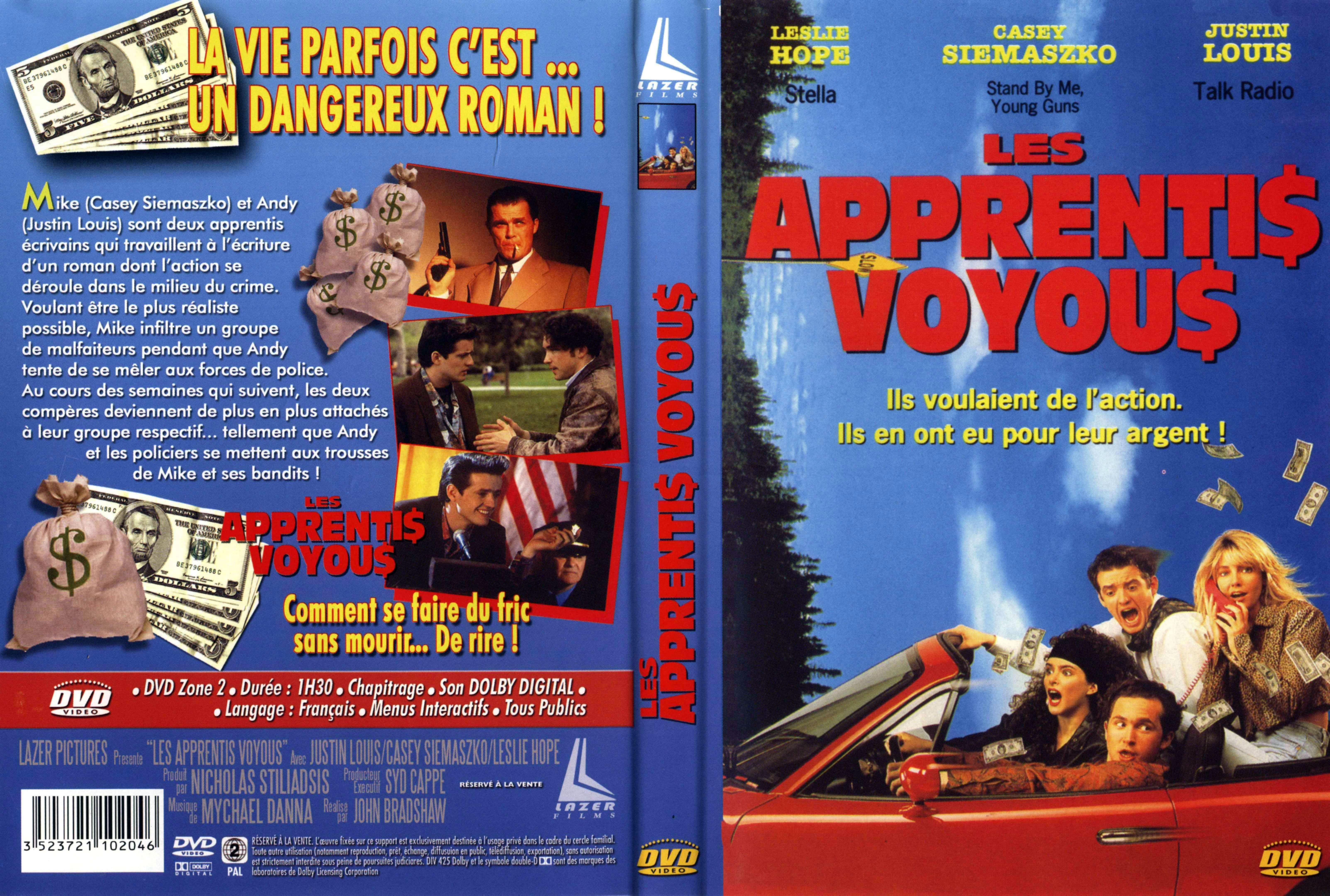 Jaquette DVD Les apprentis voyous