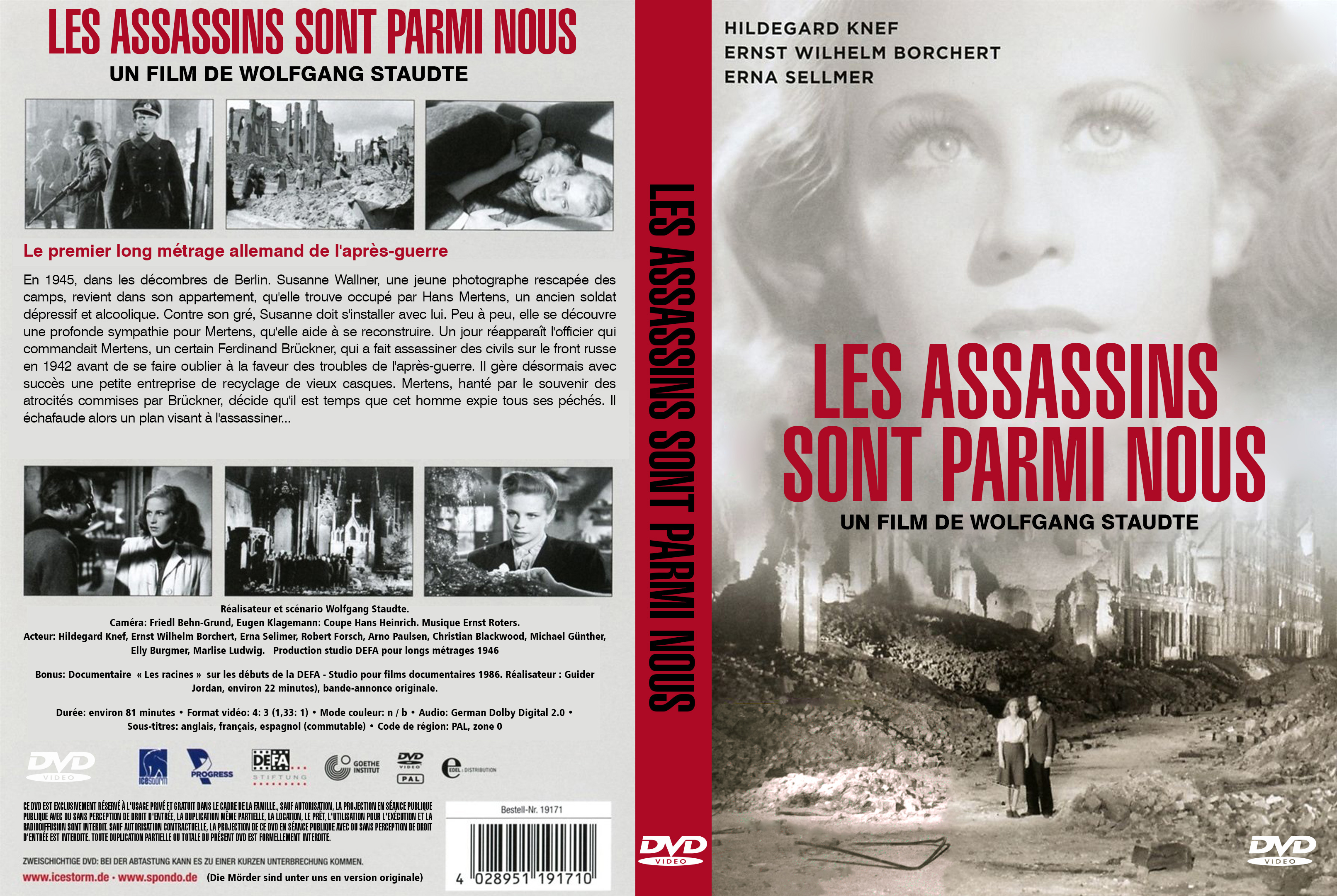 Jaquette DVD Les assassins sont parmi nous custom