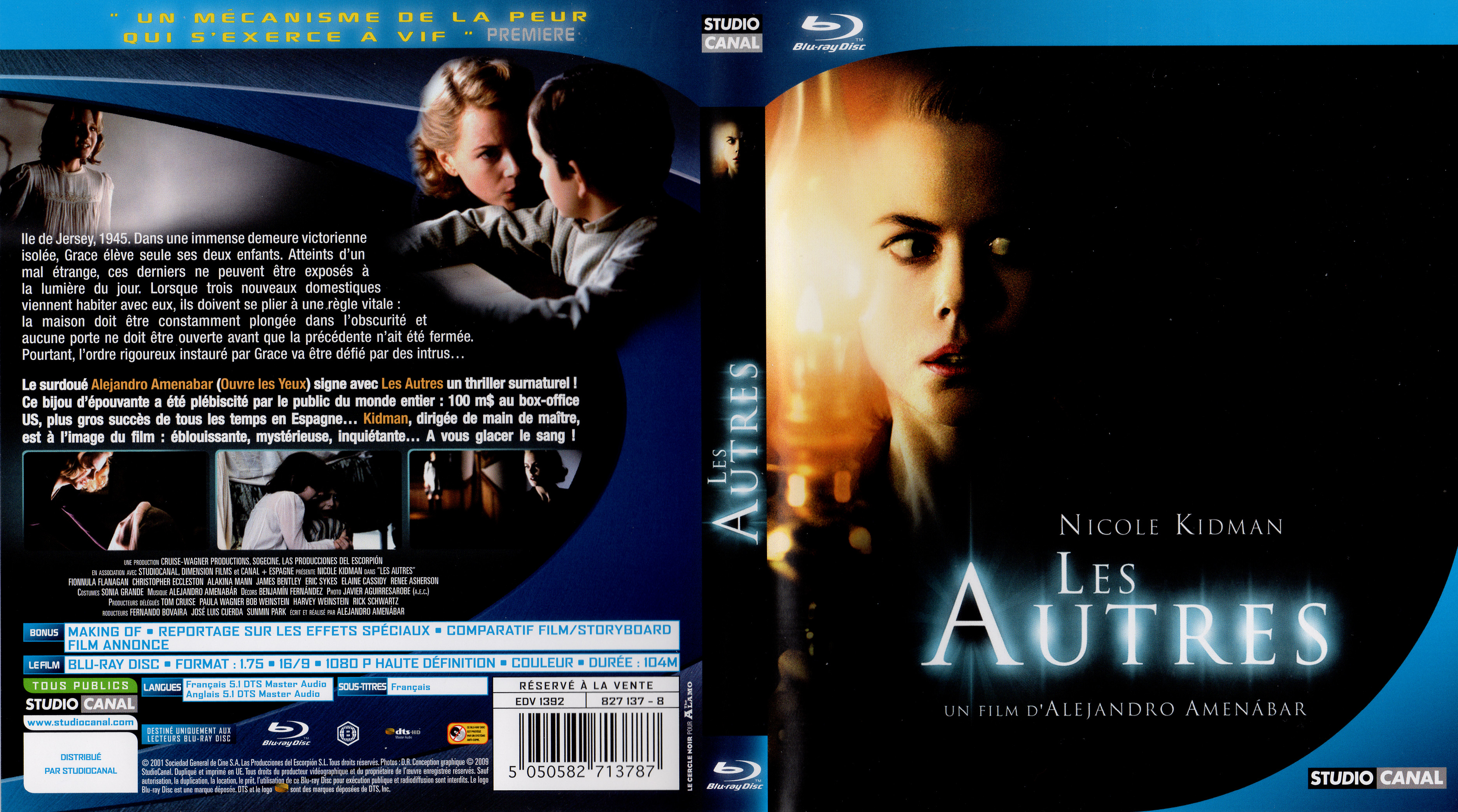 Jaquette Dvd De Les Autres Blu Ray Cinéma Passion 