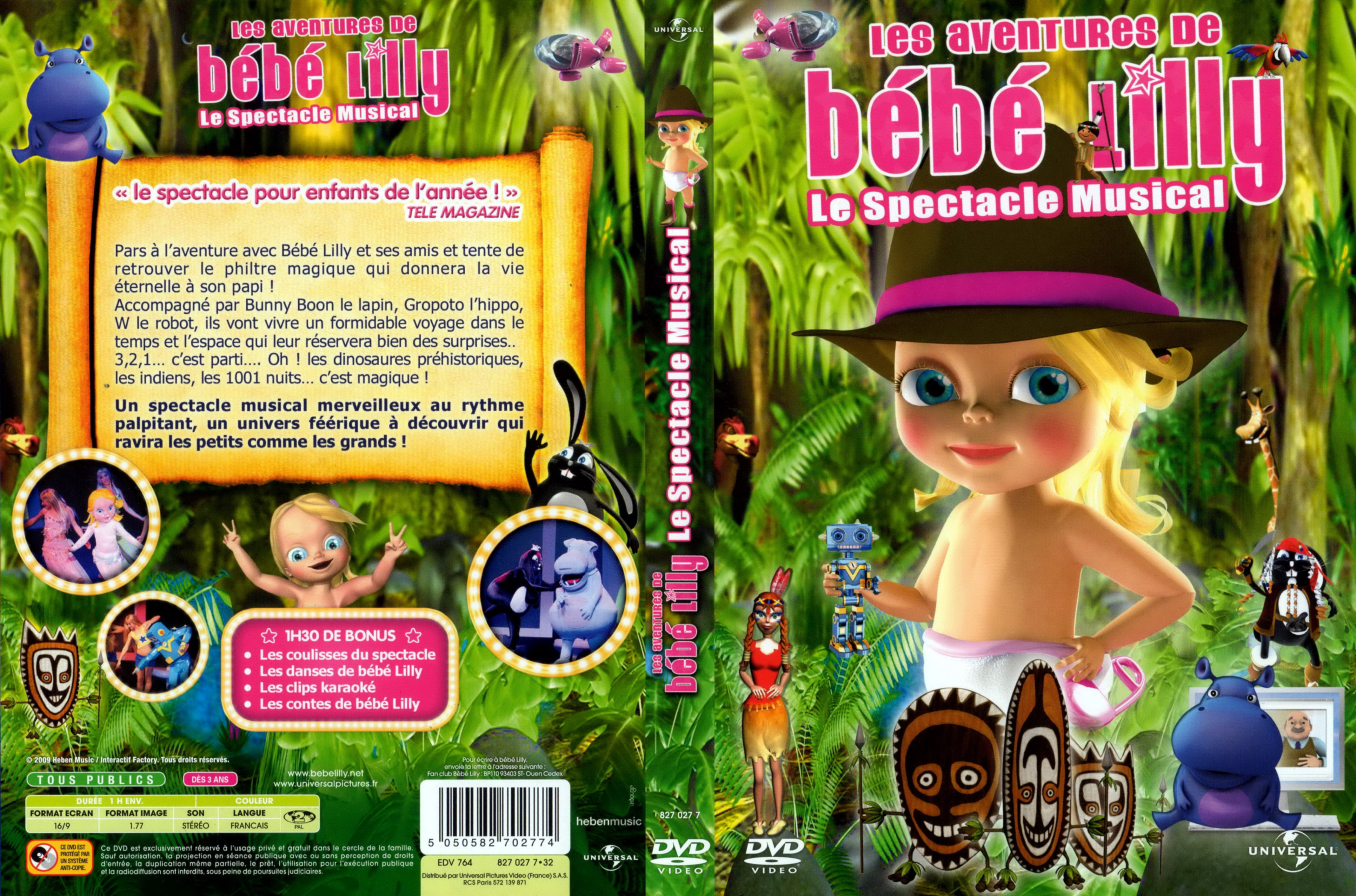 Jaquette DVD Les aventures de bb Lilly